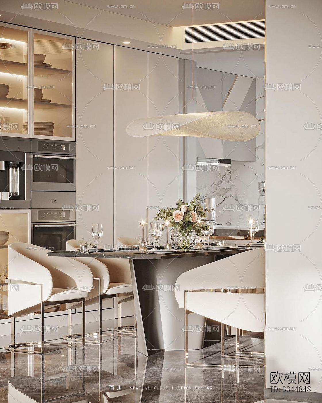 现代卧室效果图下载（渲染图2）