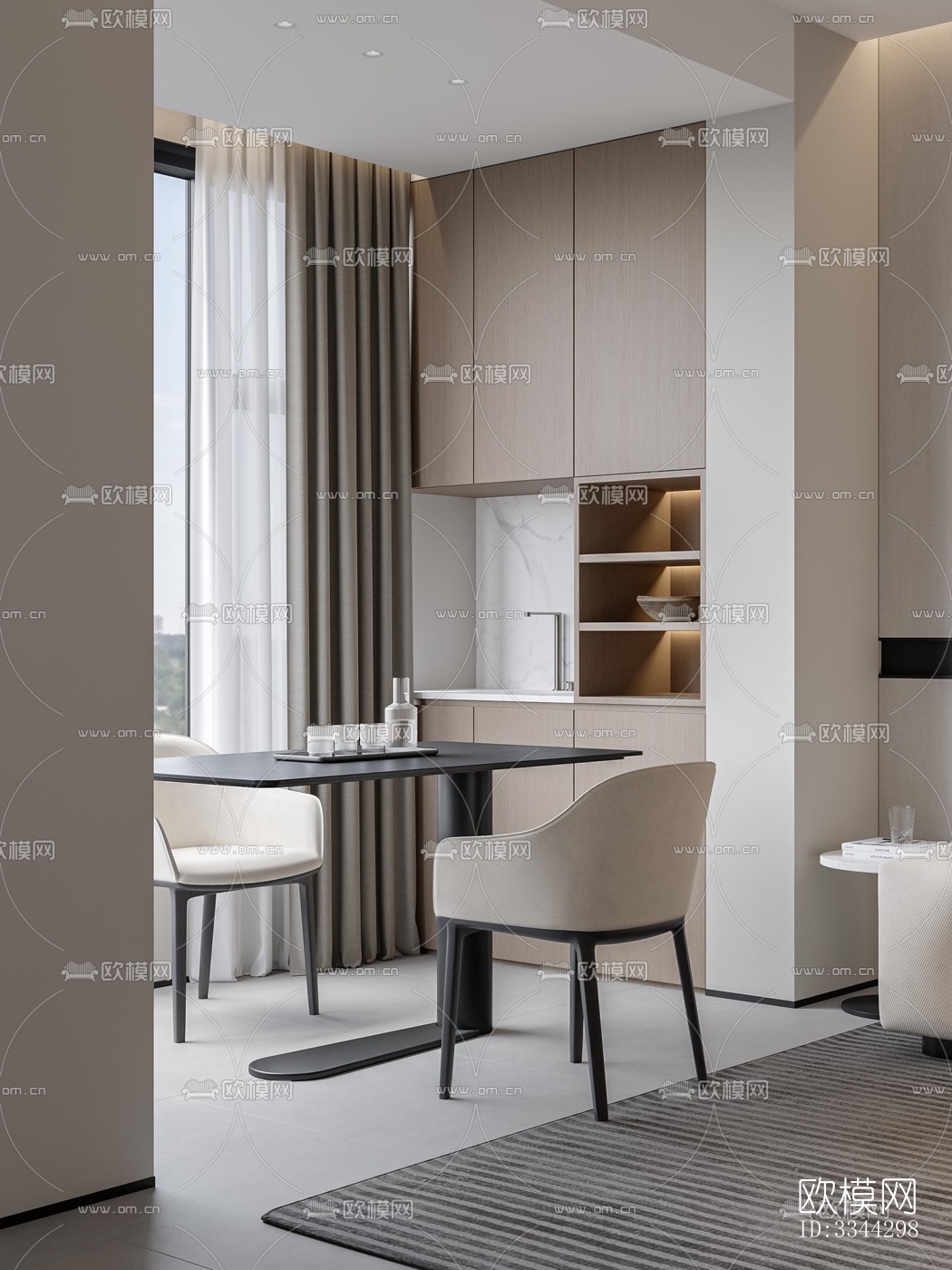 现代别墅效果图下载（渲染图9）