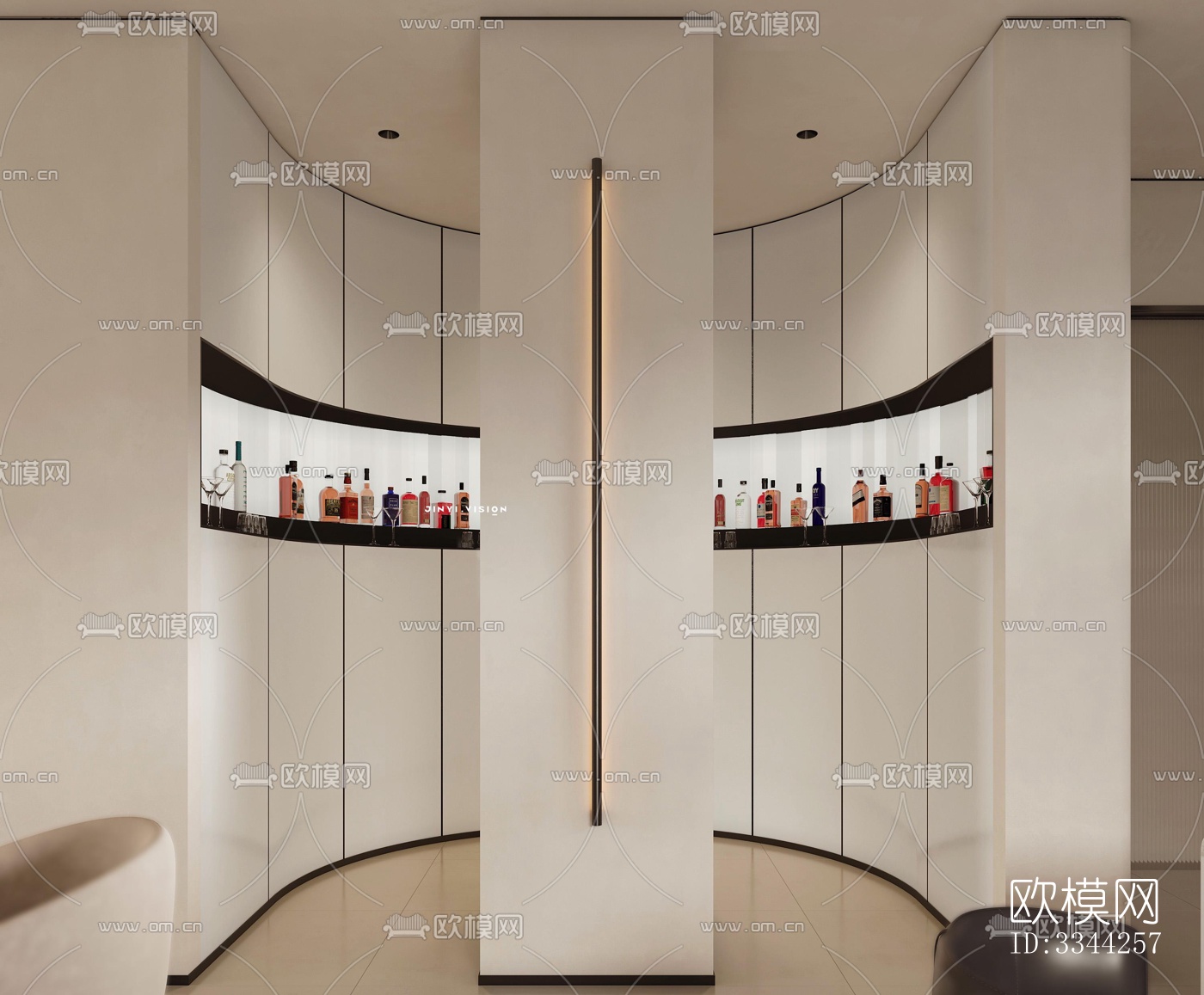 现代别墅效果图下载（渲染图2）