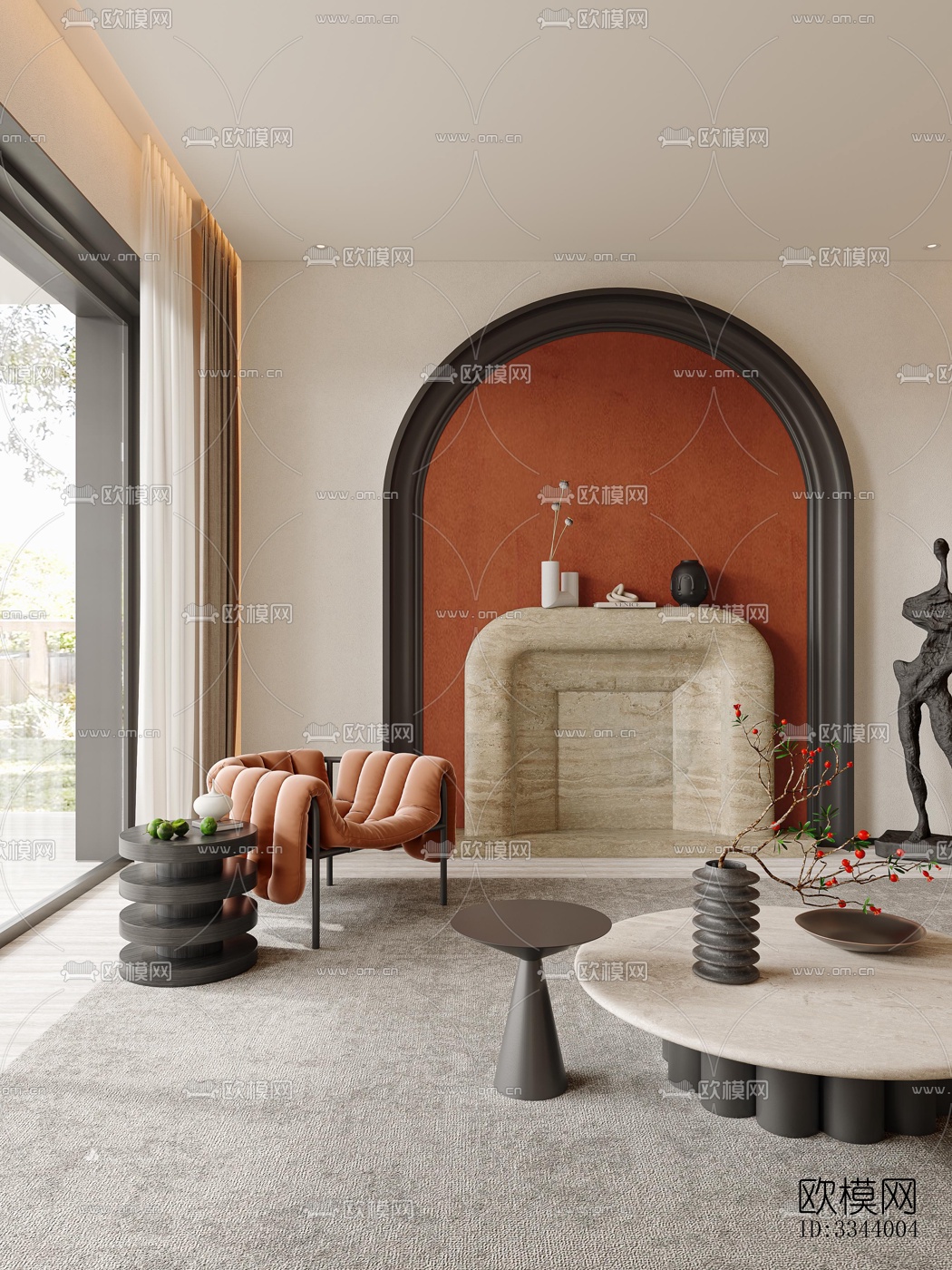 现代别墅效果图下载（渲染图6）