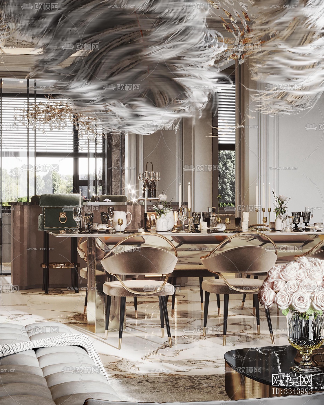 现代别墅效果图下载（渲染图6）