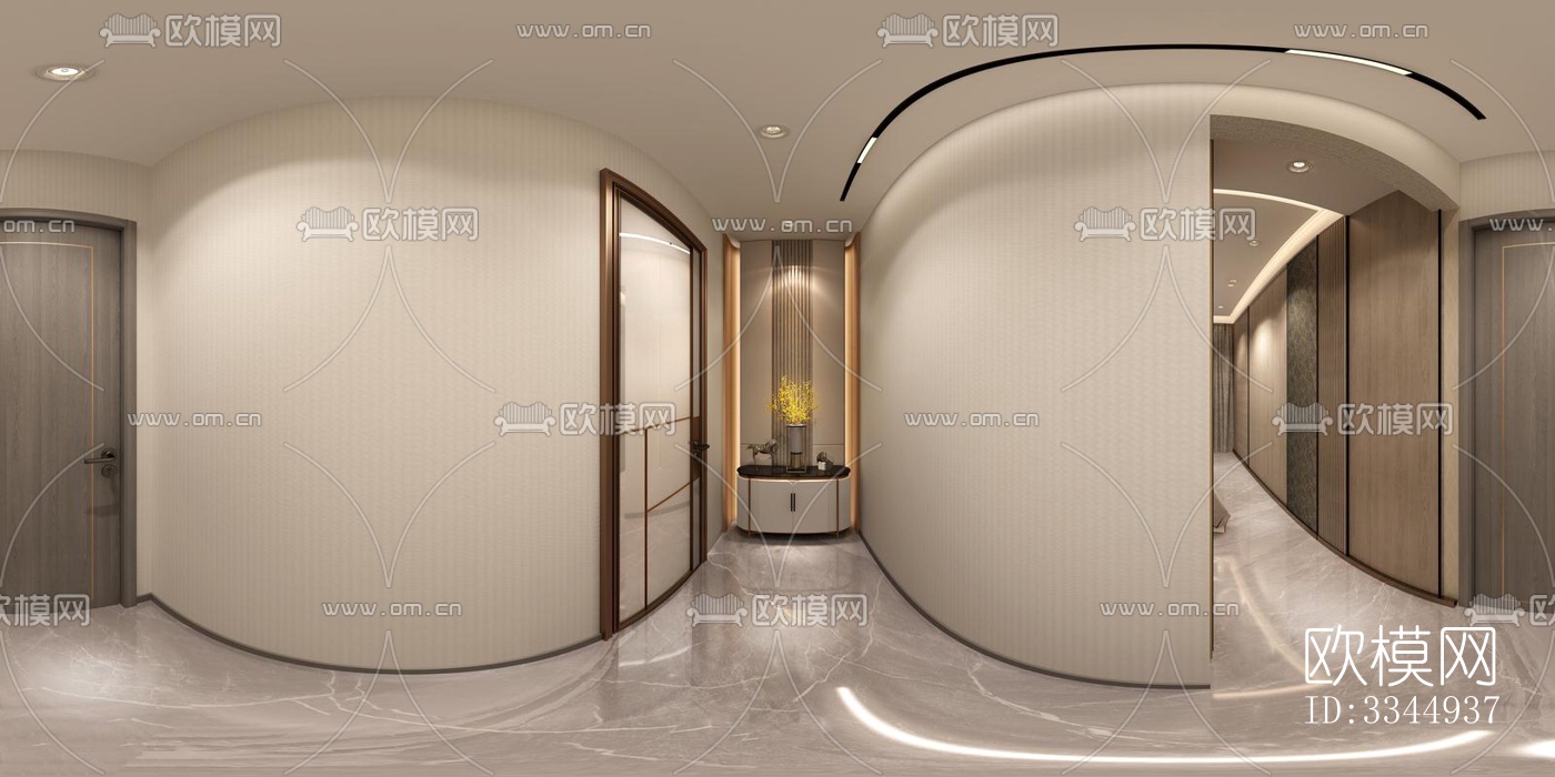 现代卧室效果图下载（渲染图2）