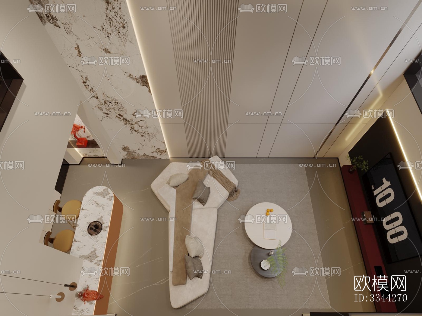 现代别墅效果图下载（渲染图6）