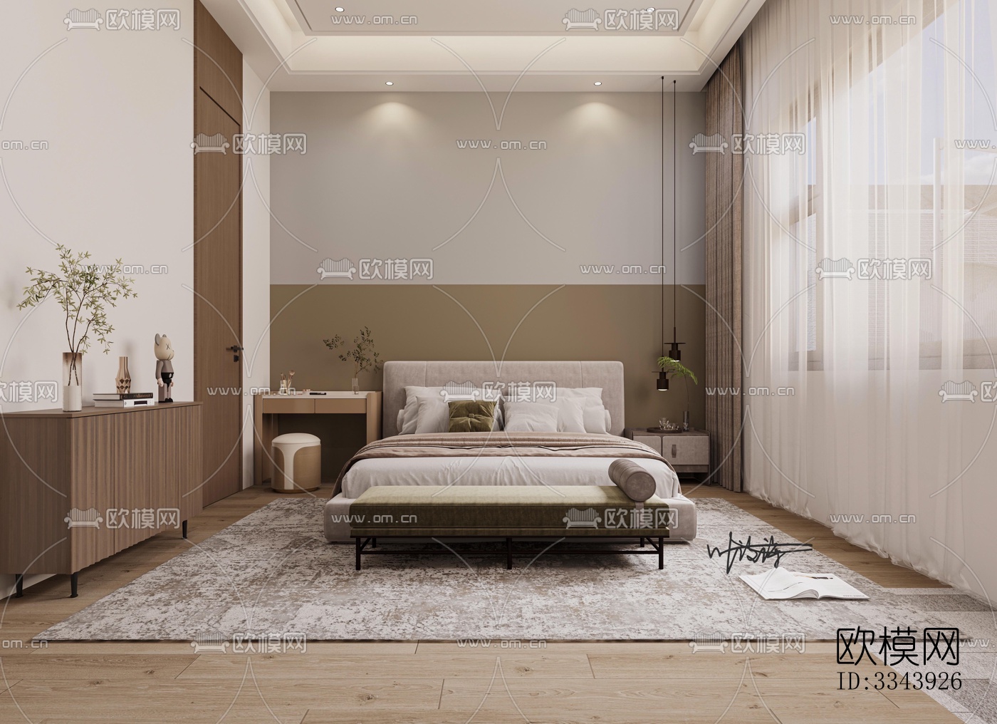 现代别墅效果图下载（渲染图8）