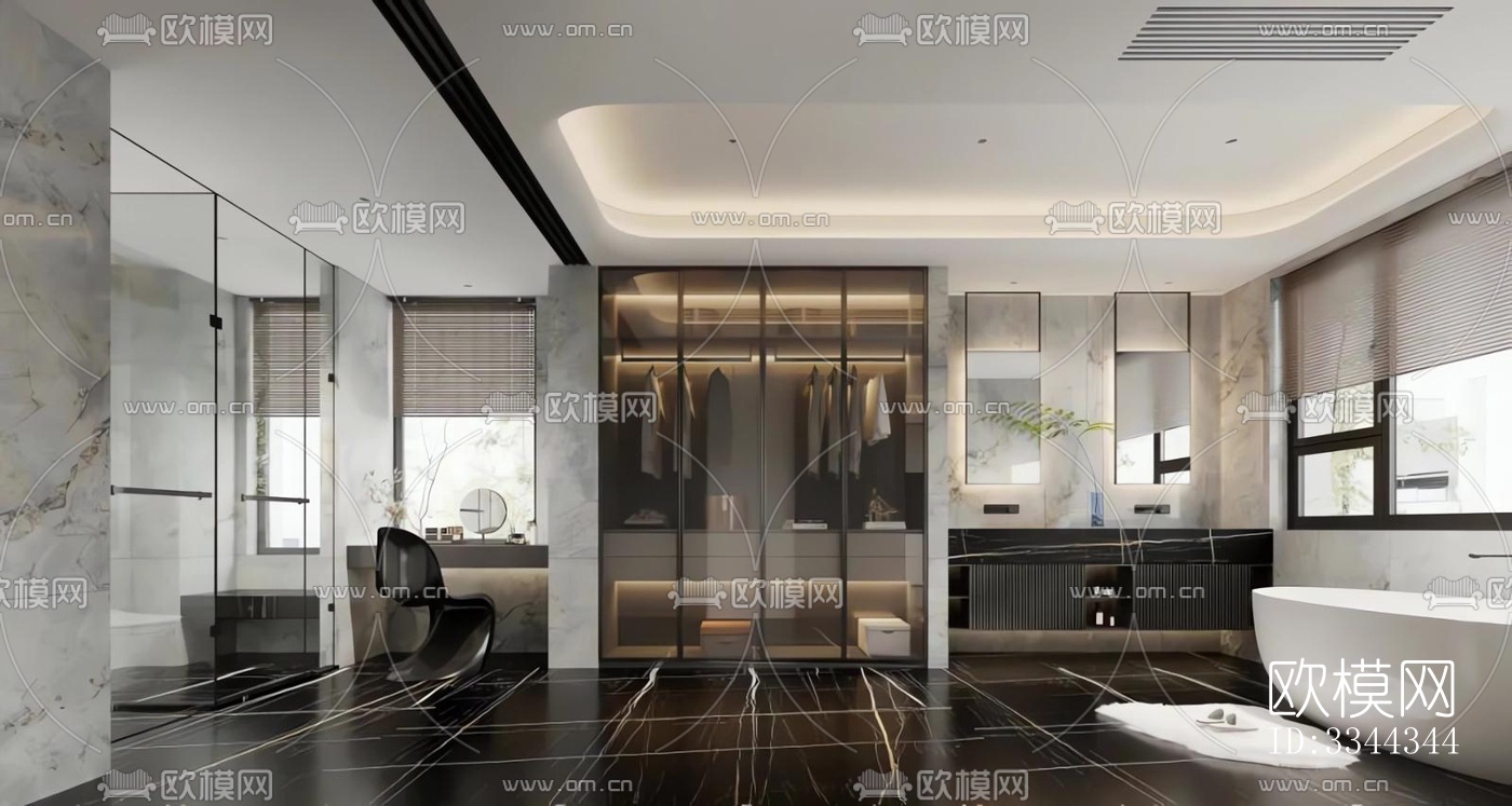 现代别墅效果图下载（渲染图6）