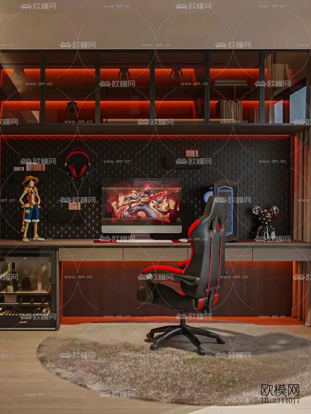 现代别墅效果图下载（渲染图6）