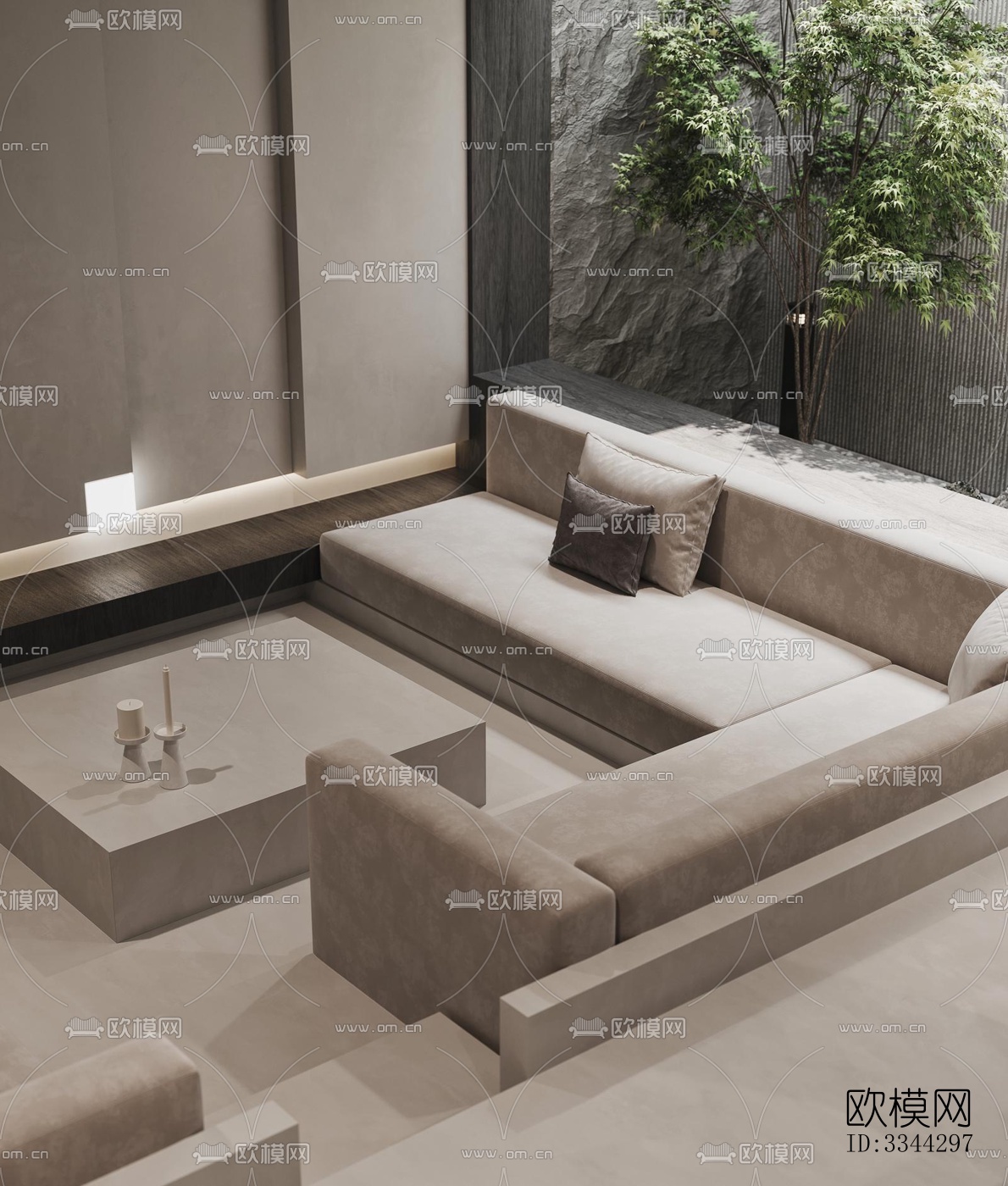 现代别墅效果图下载（渲染图14）