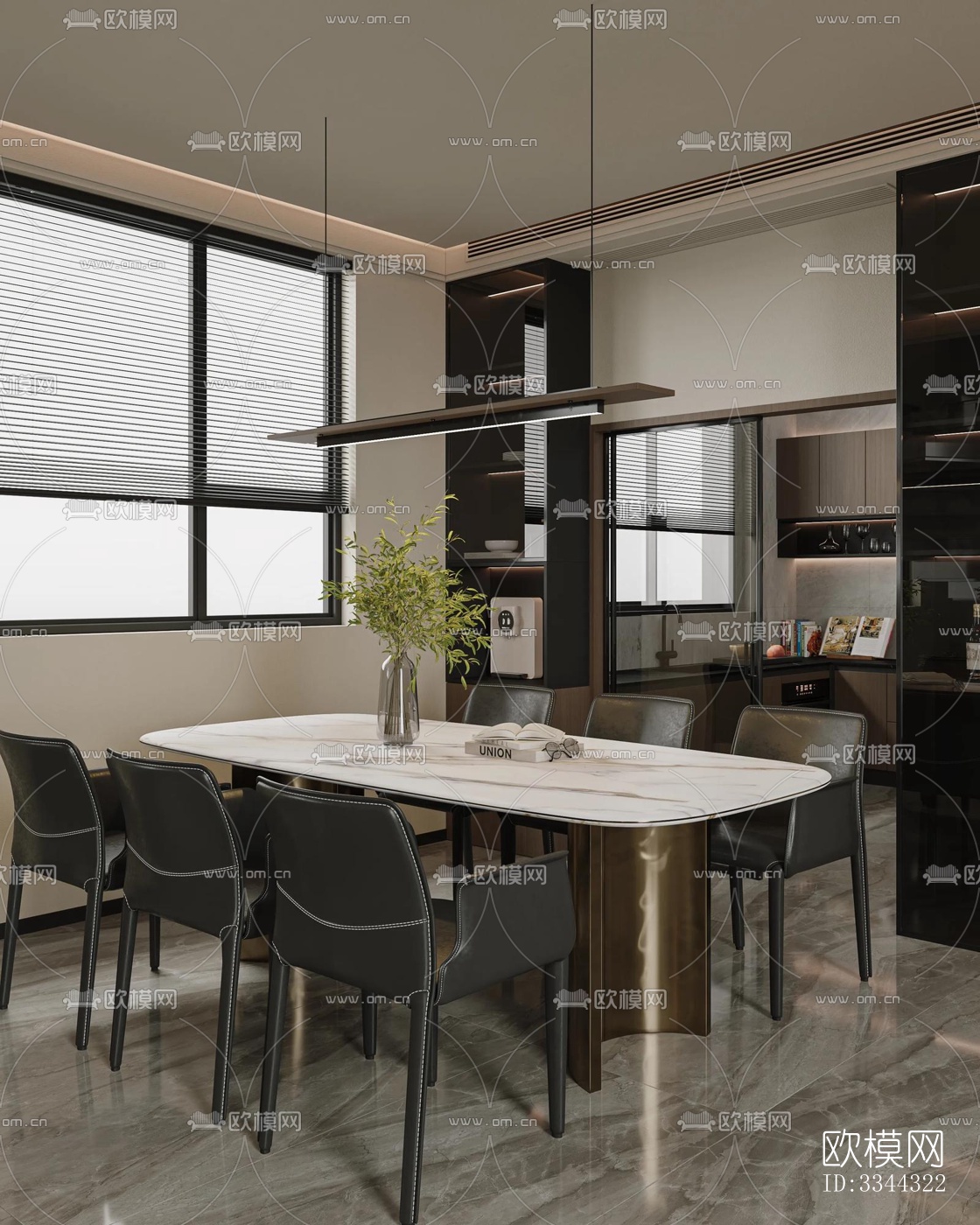 现代别墅效果图下载（渲染图9）