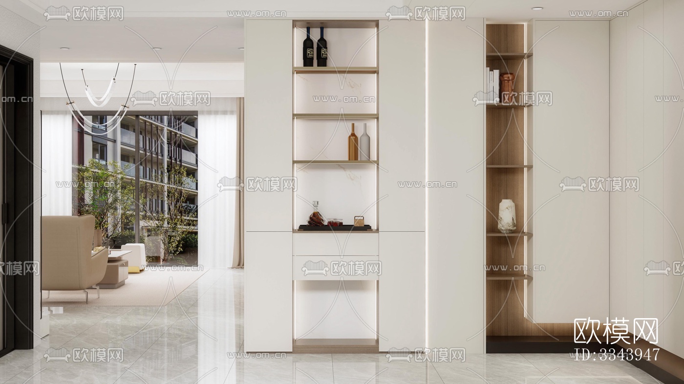 现代别墅效果图下载（渲染图18）