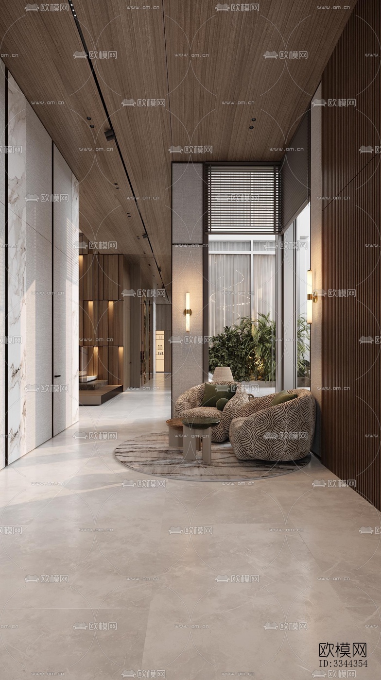 现代别墅效果图下载（渲染图14）