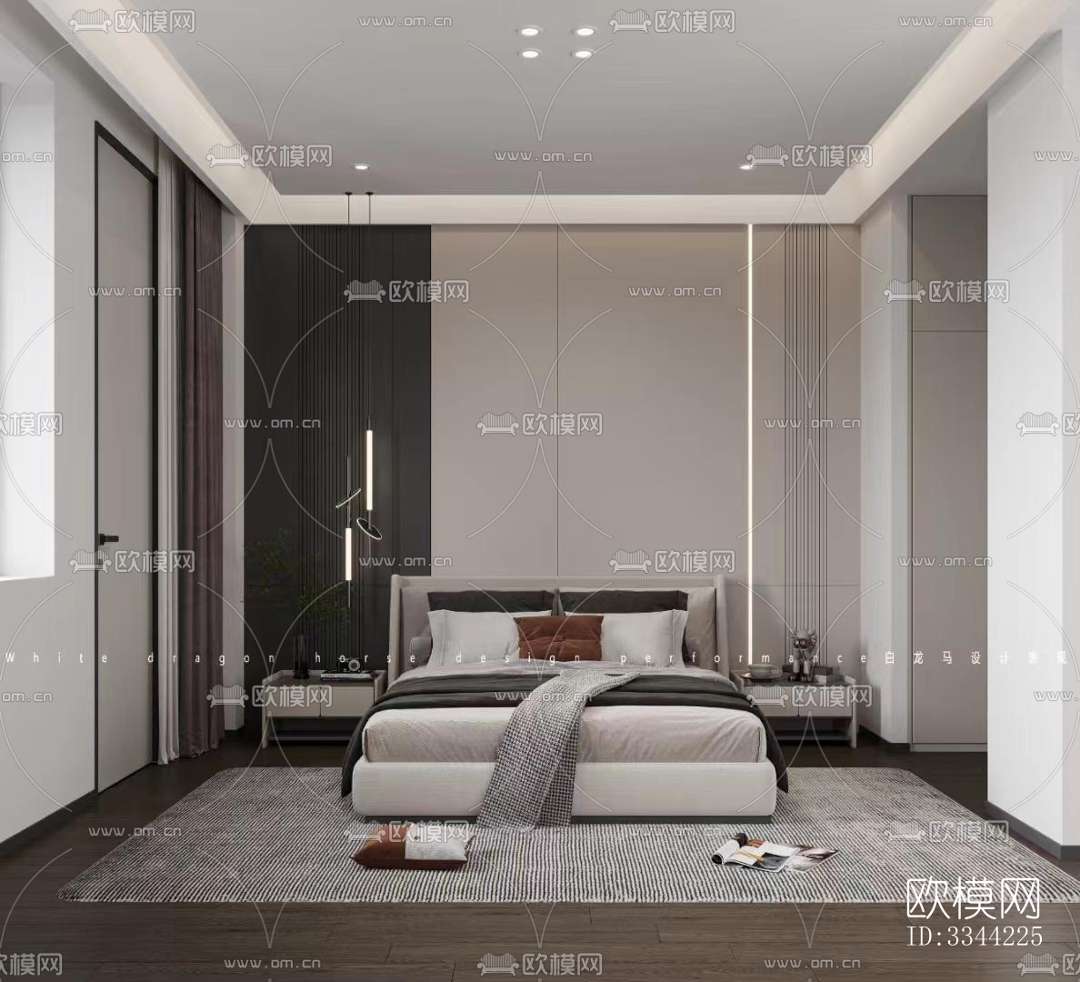 现代别墅效果图下载（渲染图7）