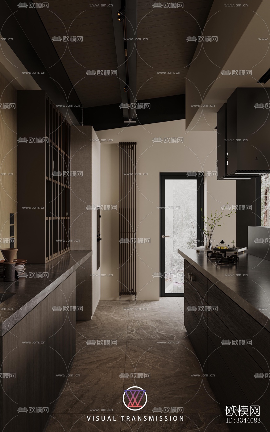 现代别墅效果图下载（渲染图2）