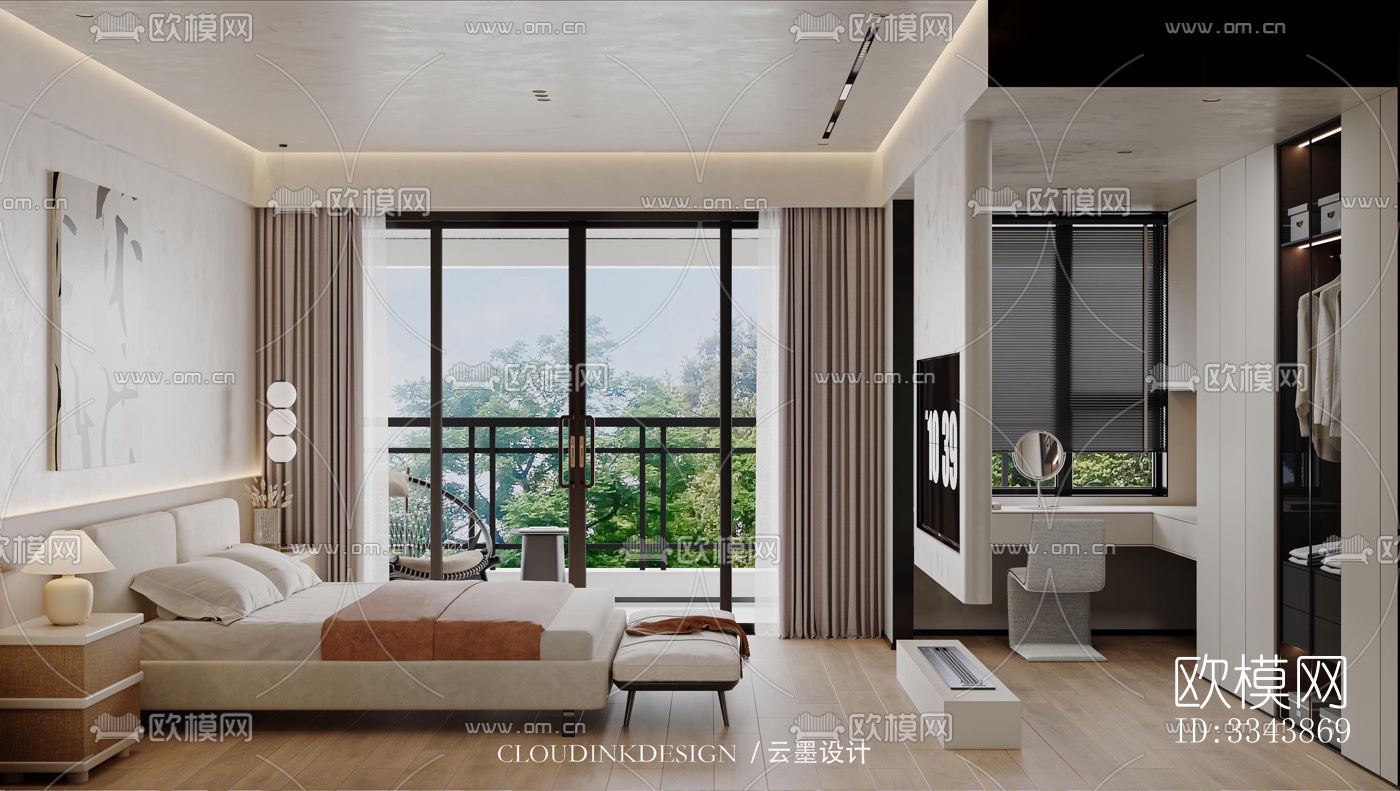 现代别墅效果图下载（渲染图2）