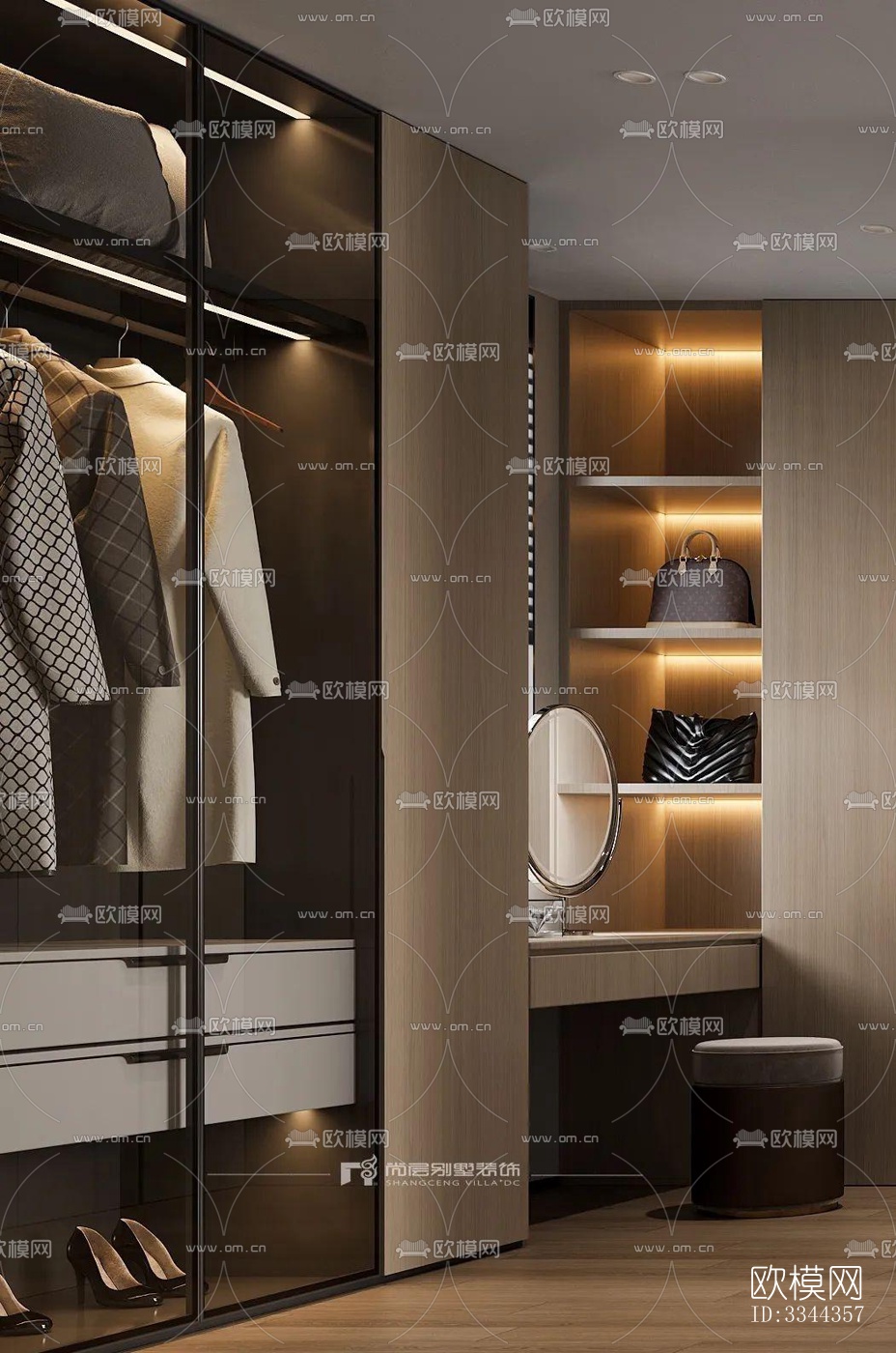 现代别墅效果图下载（渲染图12）