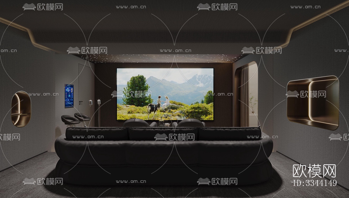 现代别墅效果图下载（渲染图6）