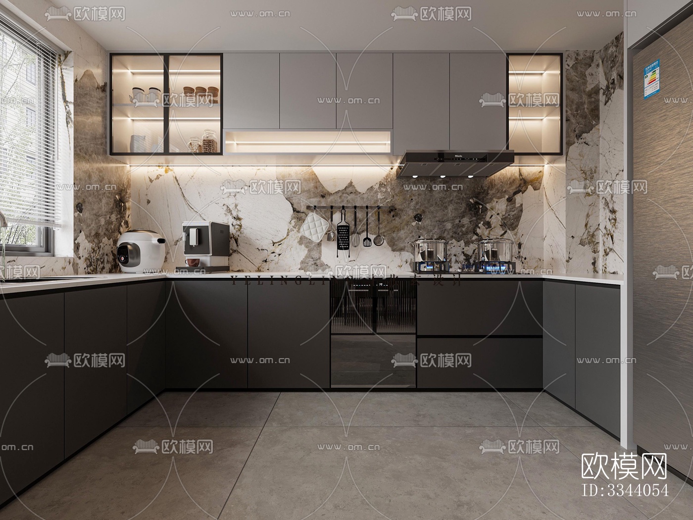 现代别墅效果图下载（渲染图6）