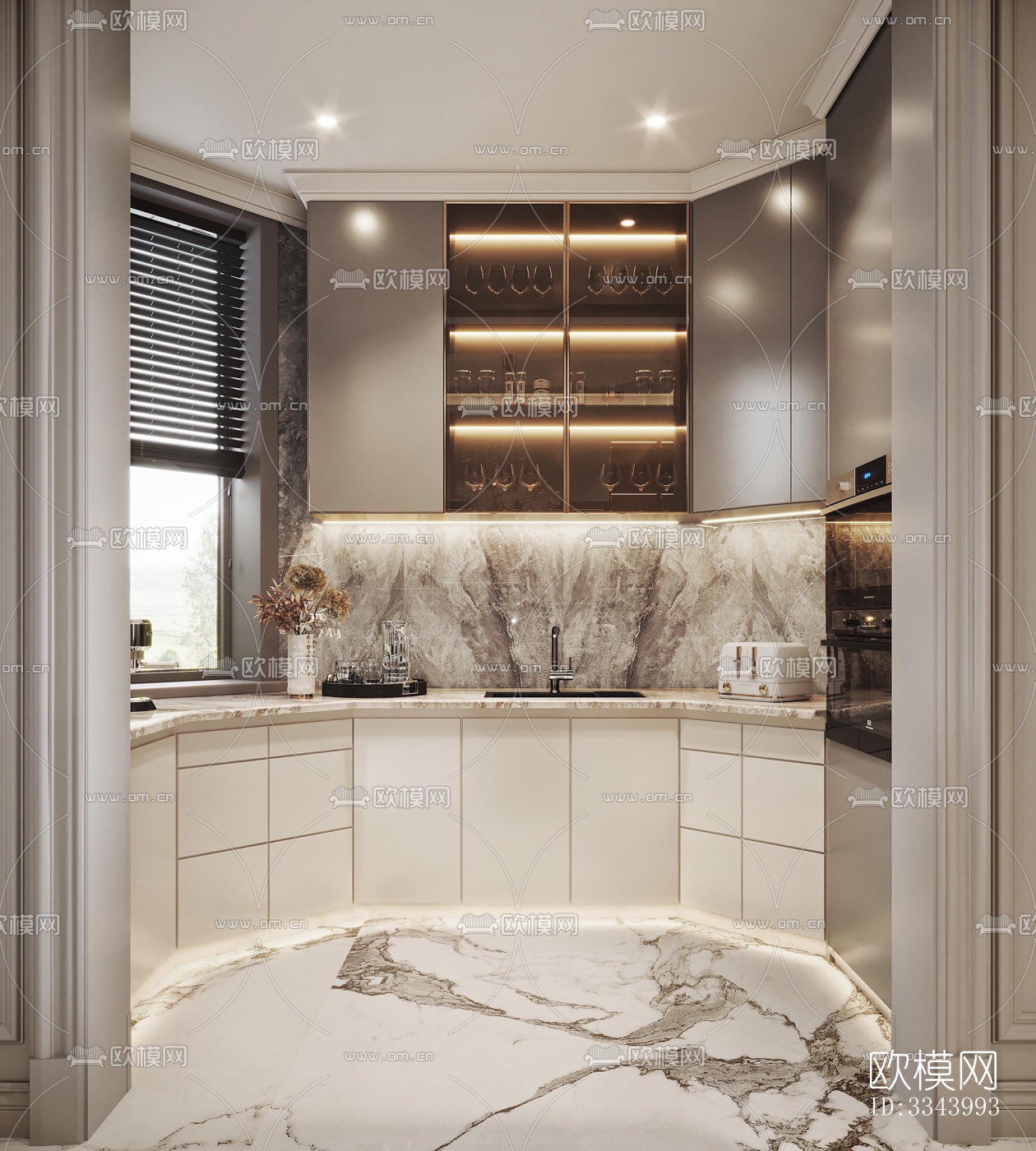 现代别墅效果图下载（渲染图2）