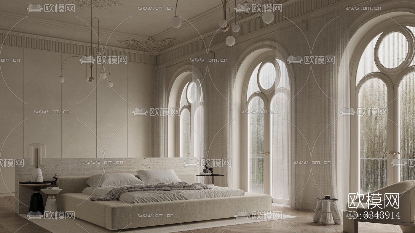 现代别墅效果图下载（渲染图6）