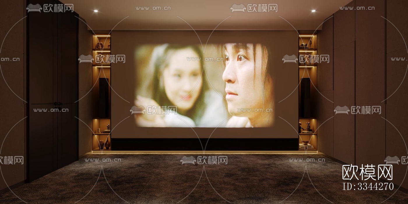 现代别墅效果图下载（渲染图14）