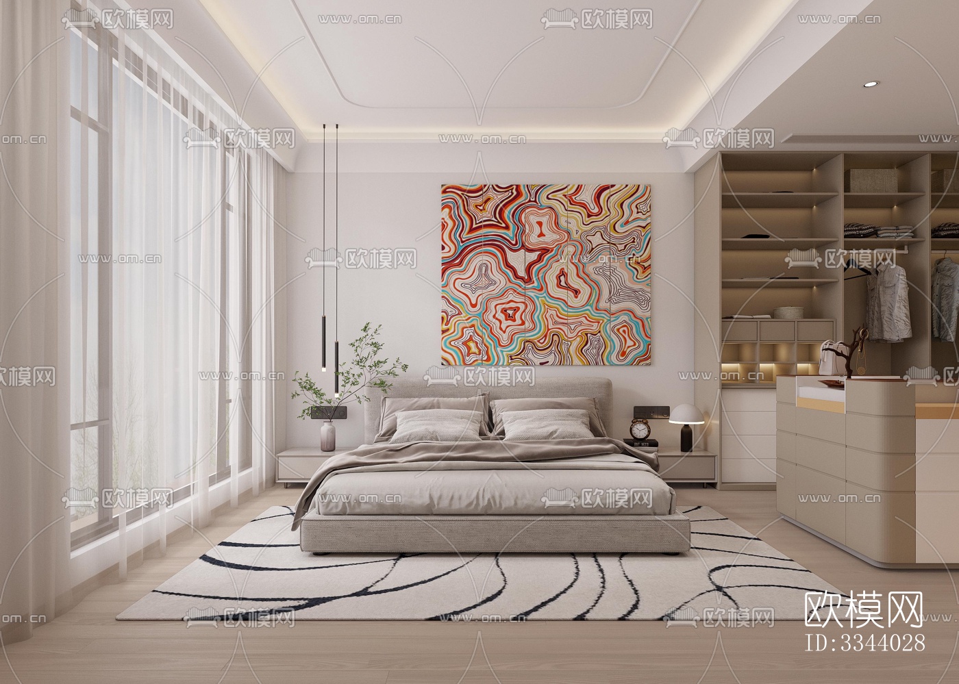 现代别墅效果图下载（渲染图8）