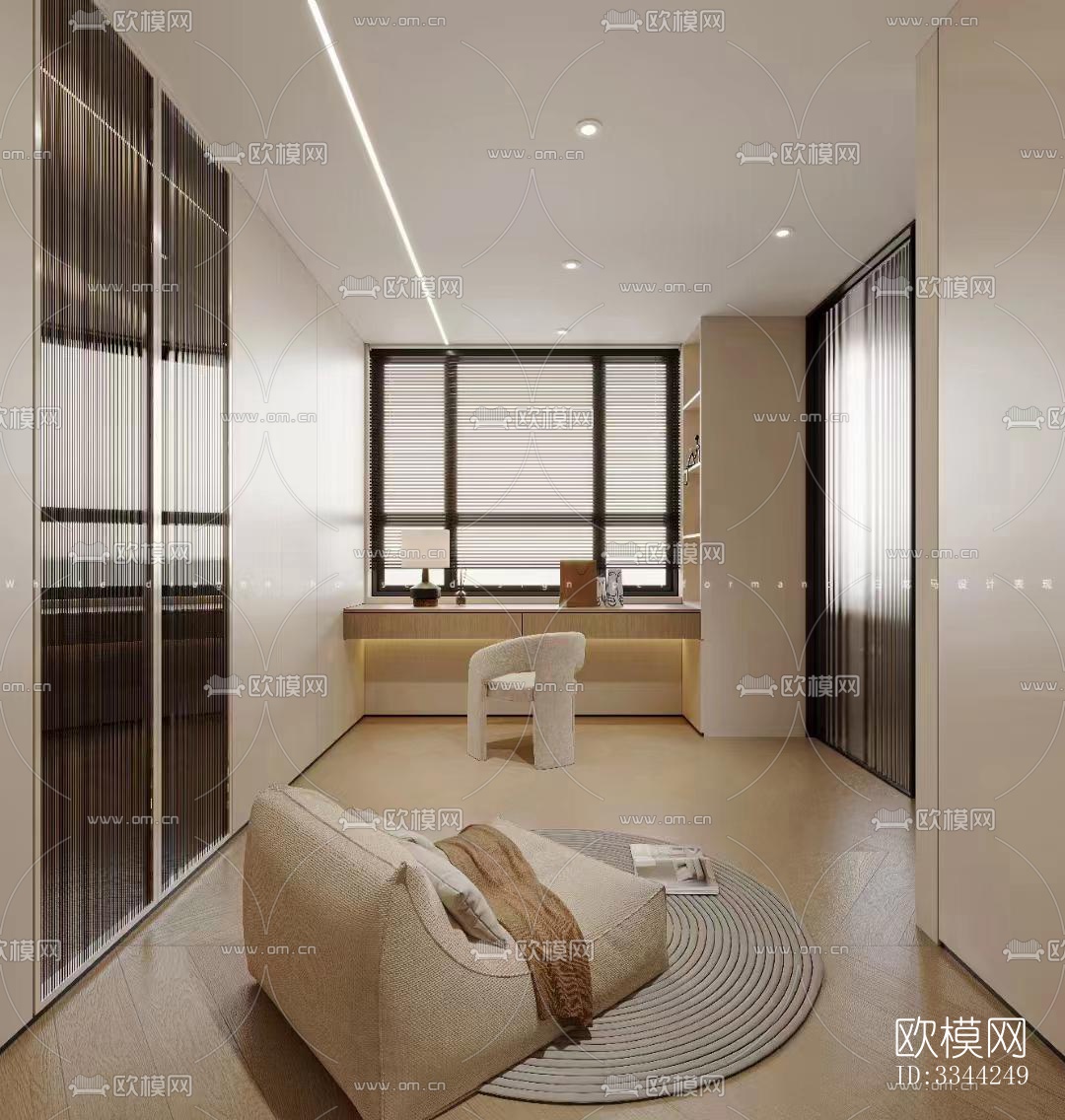 现代别墅效果图下载（渲染图8）