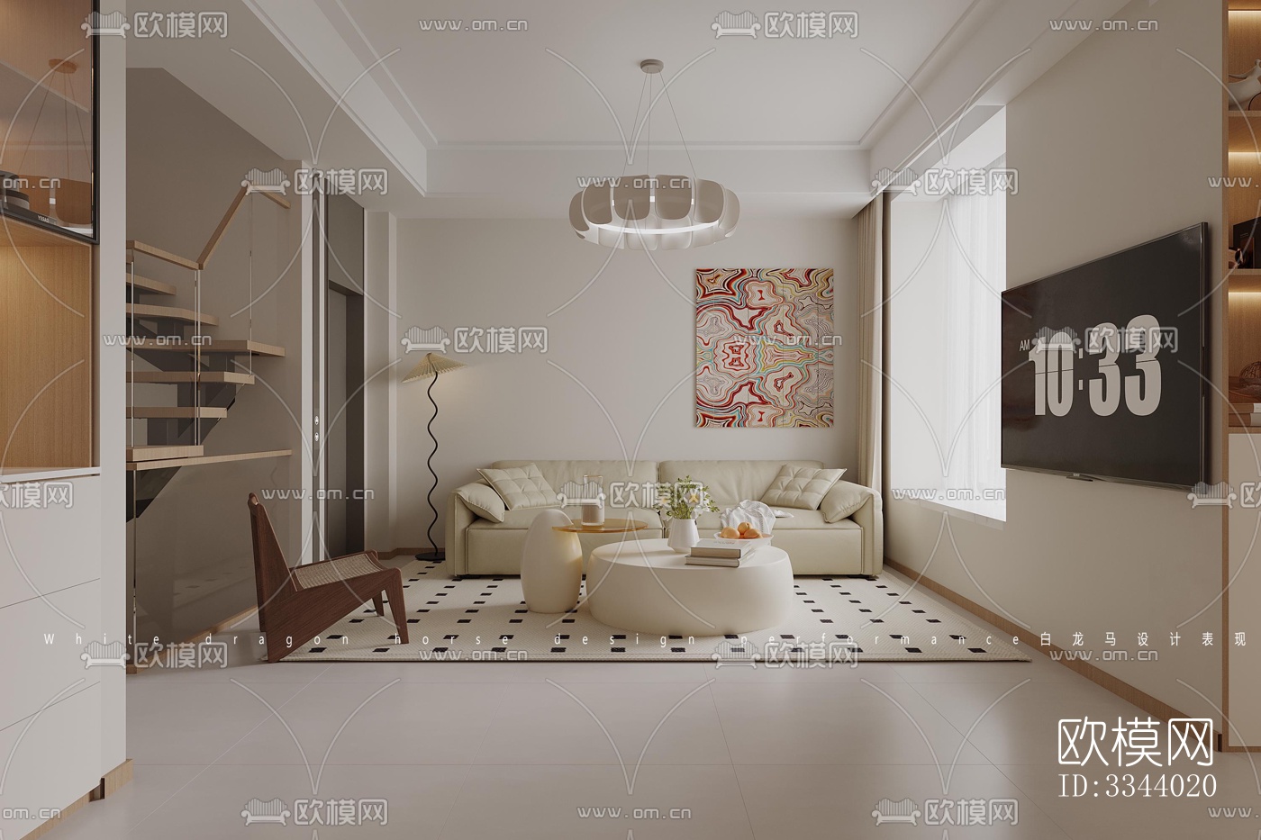 现代别墅效果图下载（渲染图6）