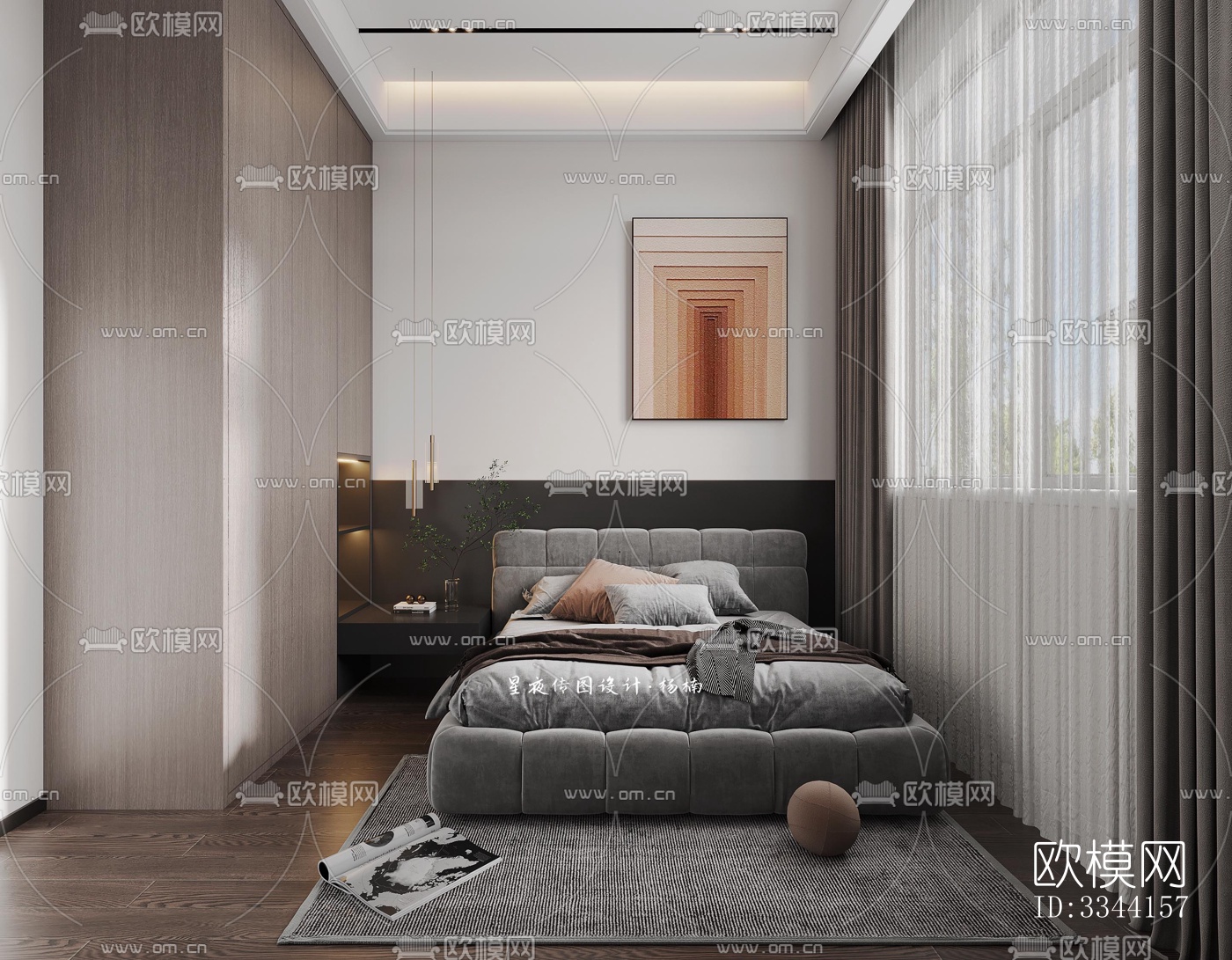 现代别墅效果图下载（渲染图13）