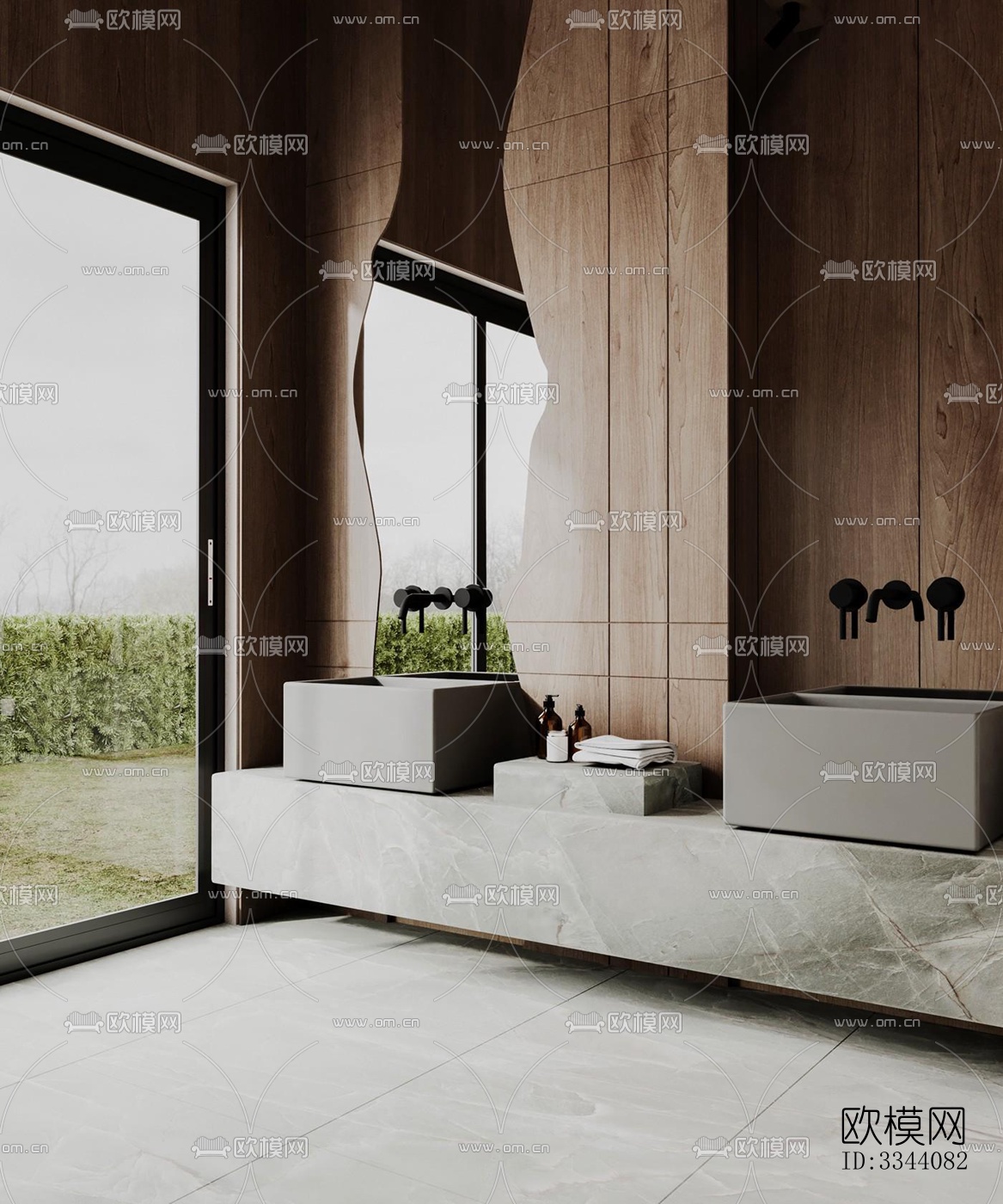 现代别墅效果图下载（渲染图13）