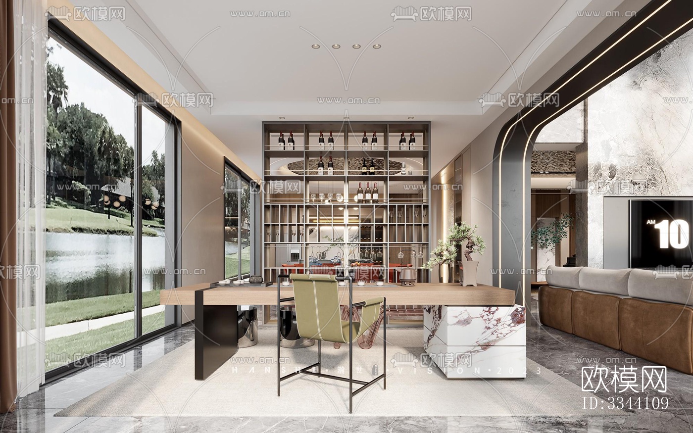 现代别墅效果图下载（渲染图5）