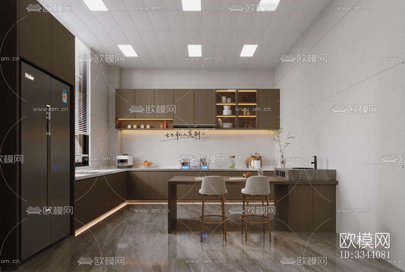 现代别墅效果图下载（渲染图6）