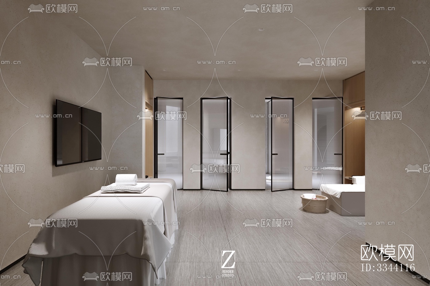 现代别墅效果图下载（渲染图8）