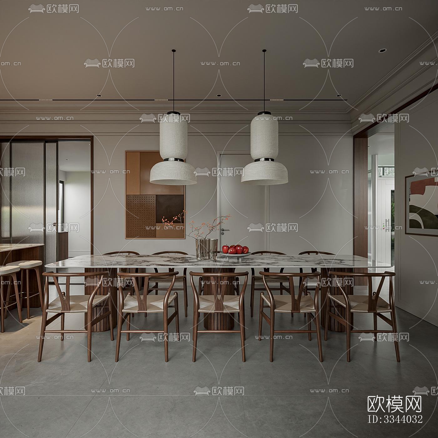 现代别墅效果图下载（渲染图15）