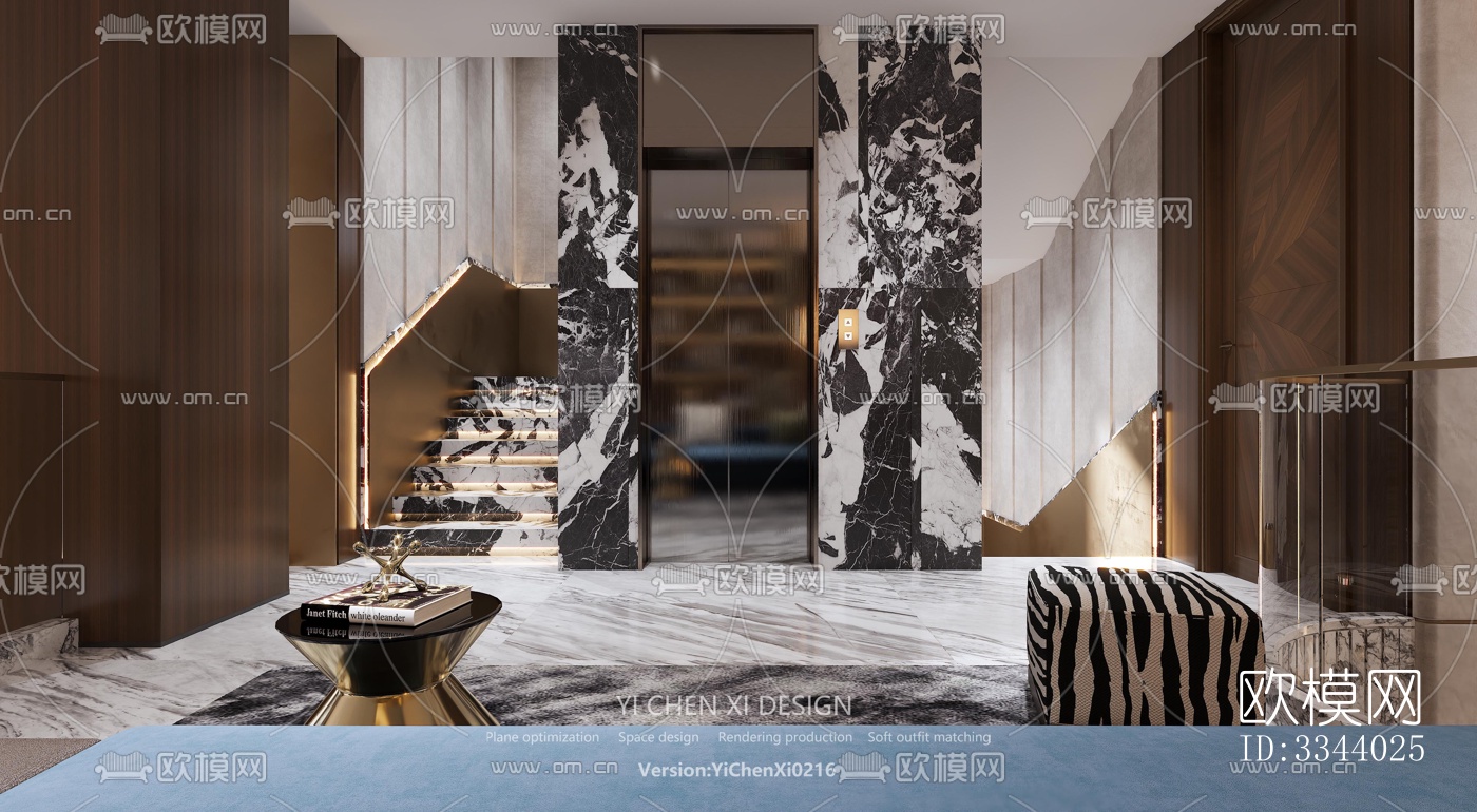 现代别墅效果图下载（渲染图6）