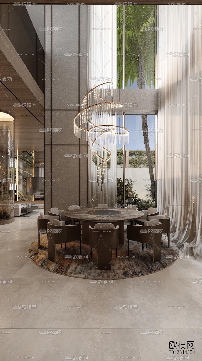 现代别墅效果图下载（渲染图10）