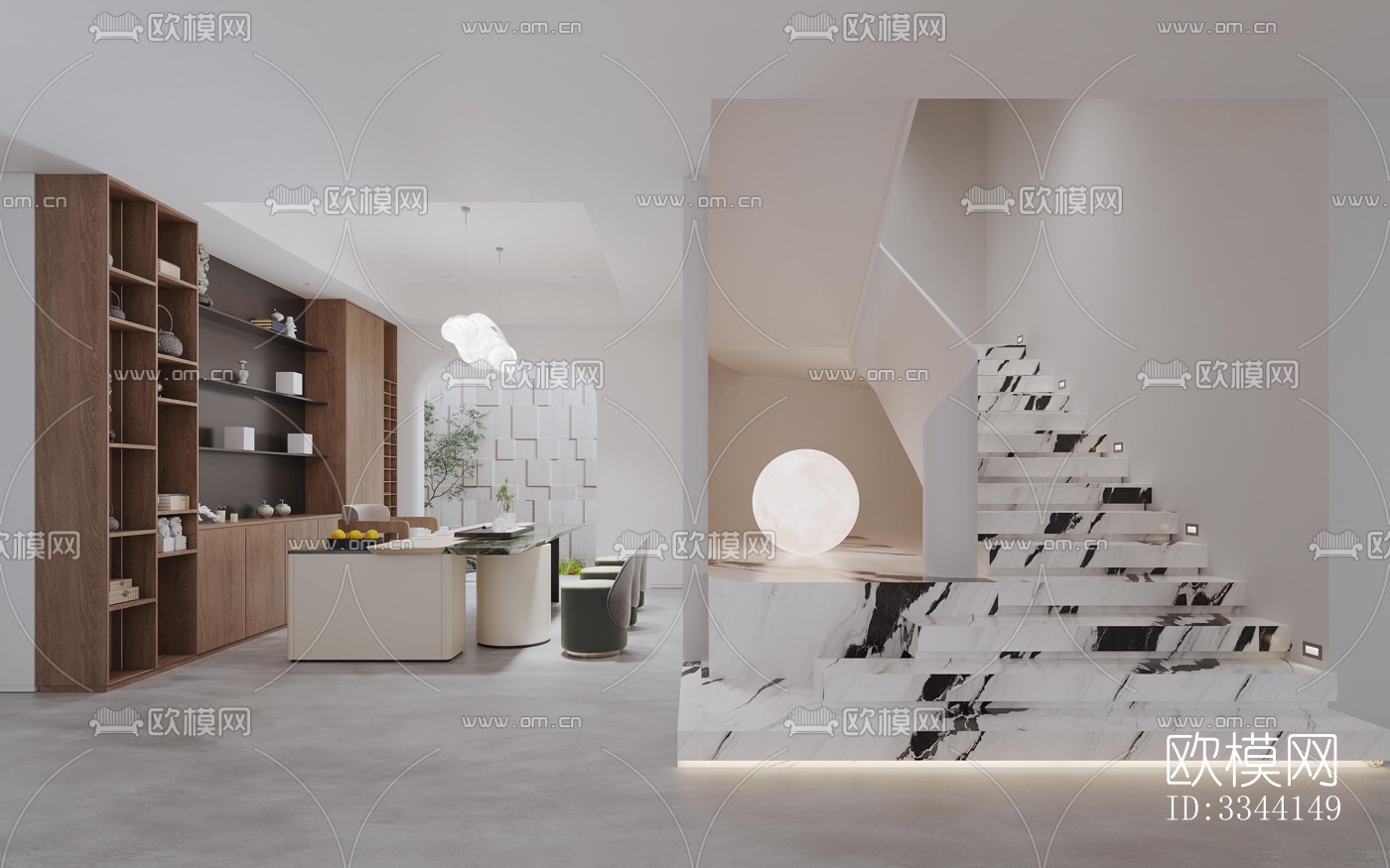 现代别墅效果图下载（渲染图10）