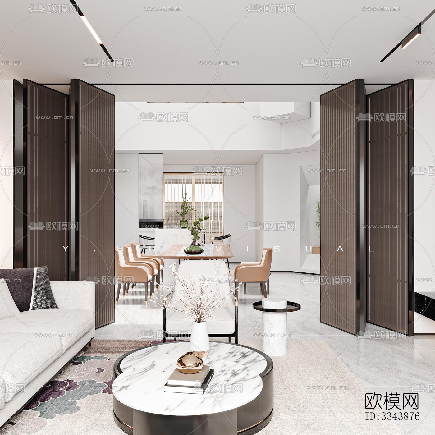 现代别墅效果图下载（渲染图13）