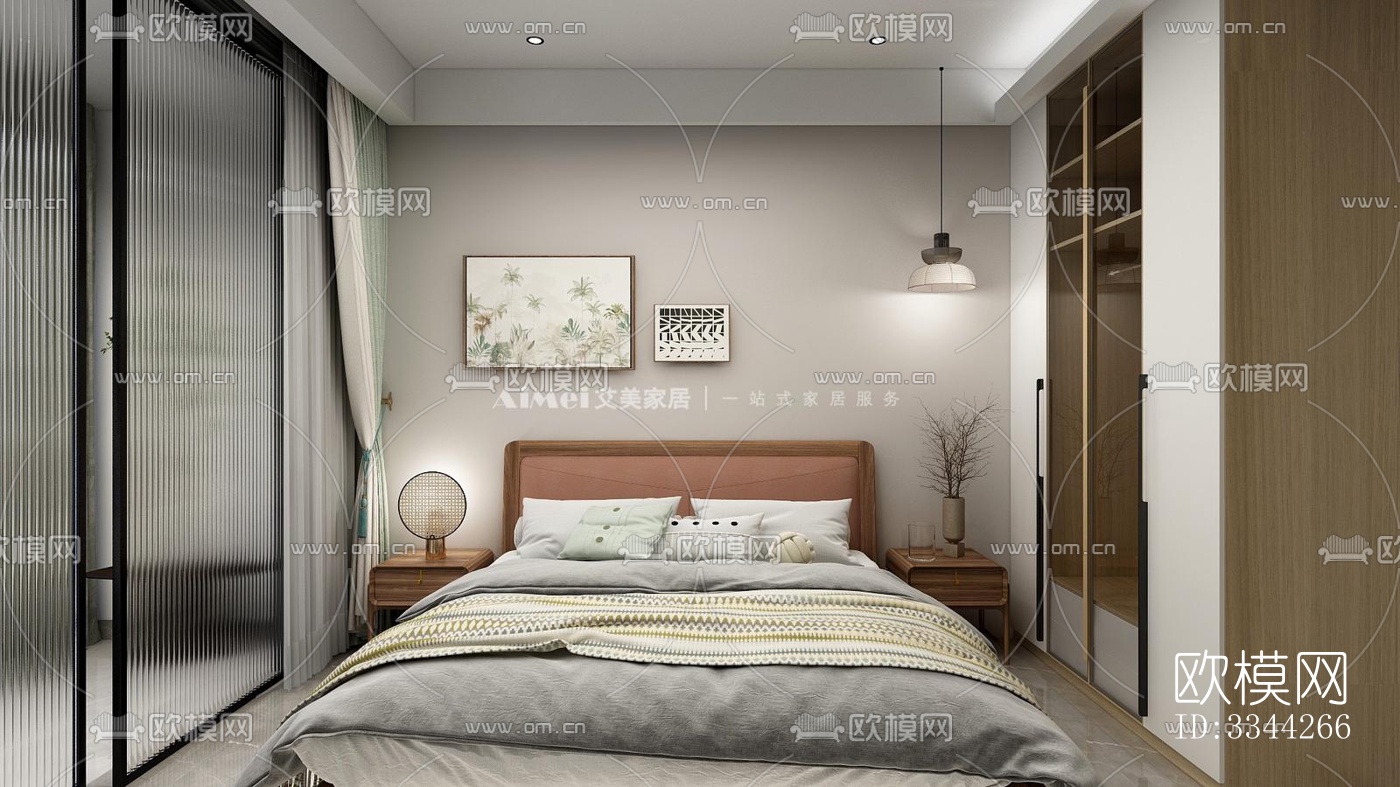 现代别墅效果图下载（渲染图4）