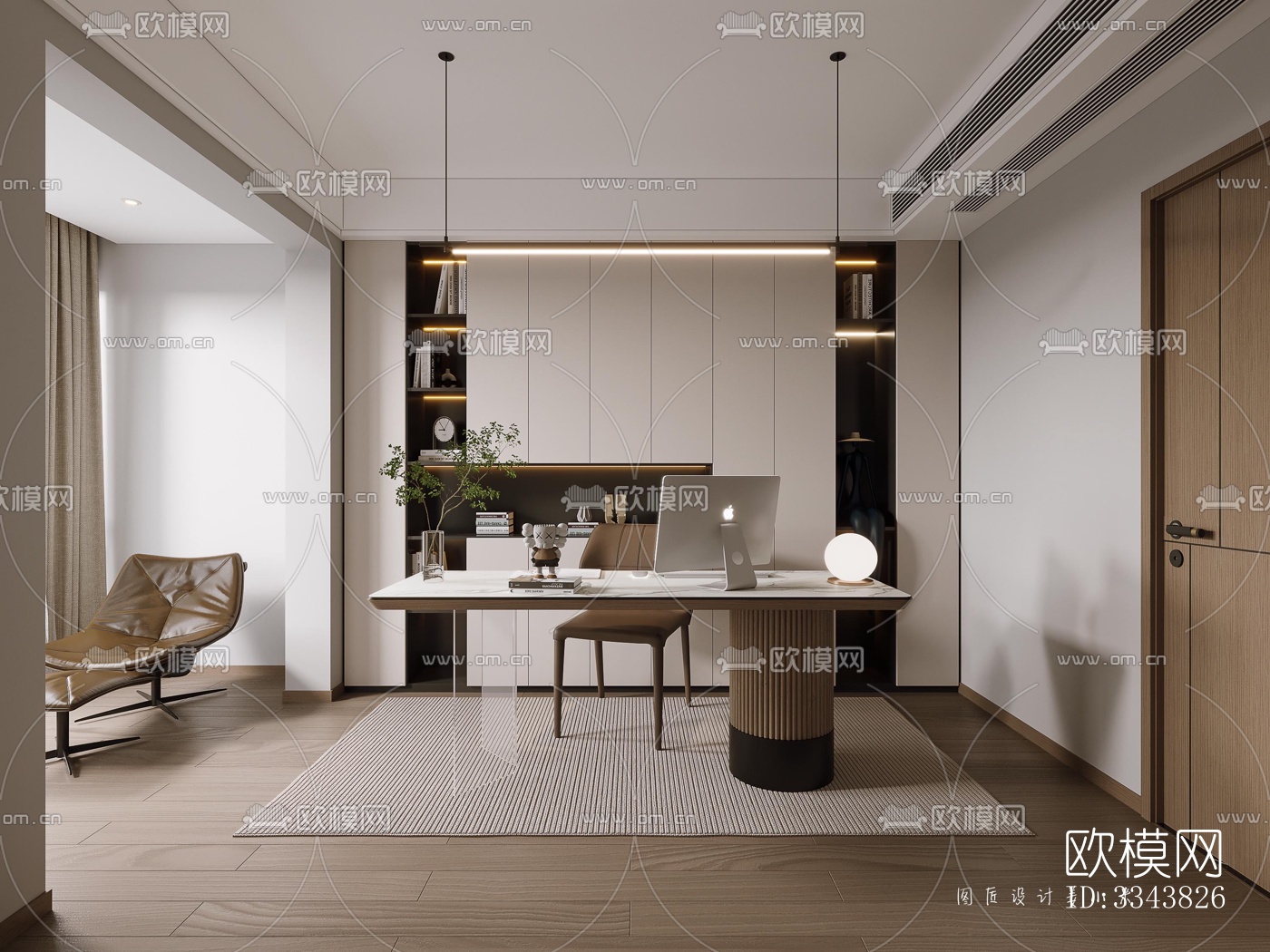 现代别墅效果图下载（渲染图4）