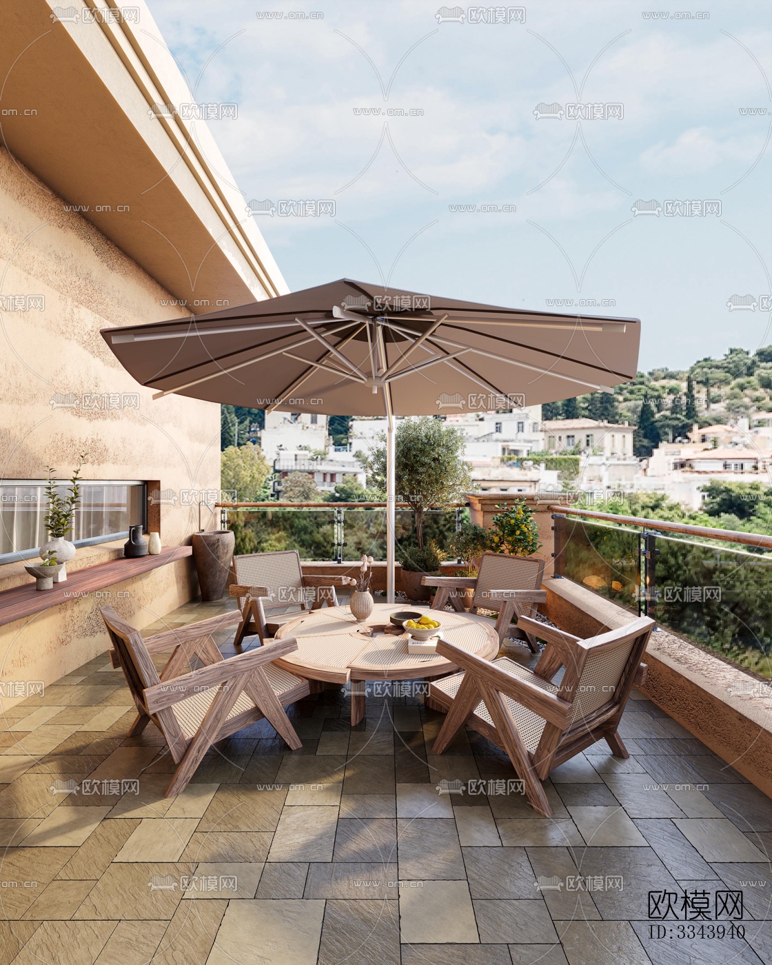 现代别墅效果图下载（渲染图4）