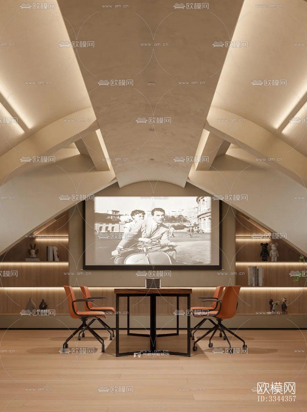 现代别墅效果图下载（渲染图18）