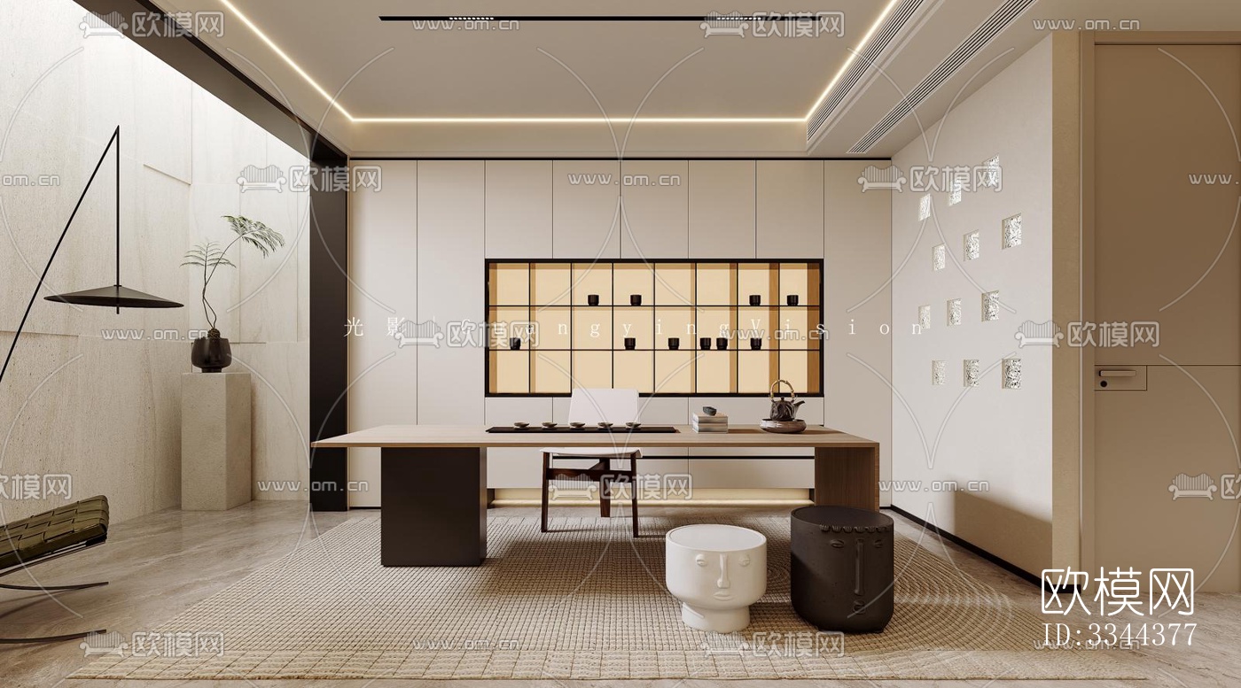 现代别墅效果图下载（渲染图4）