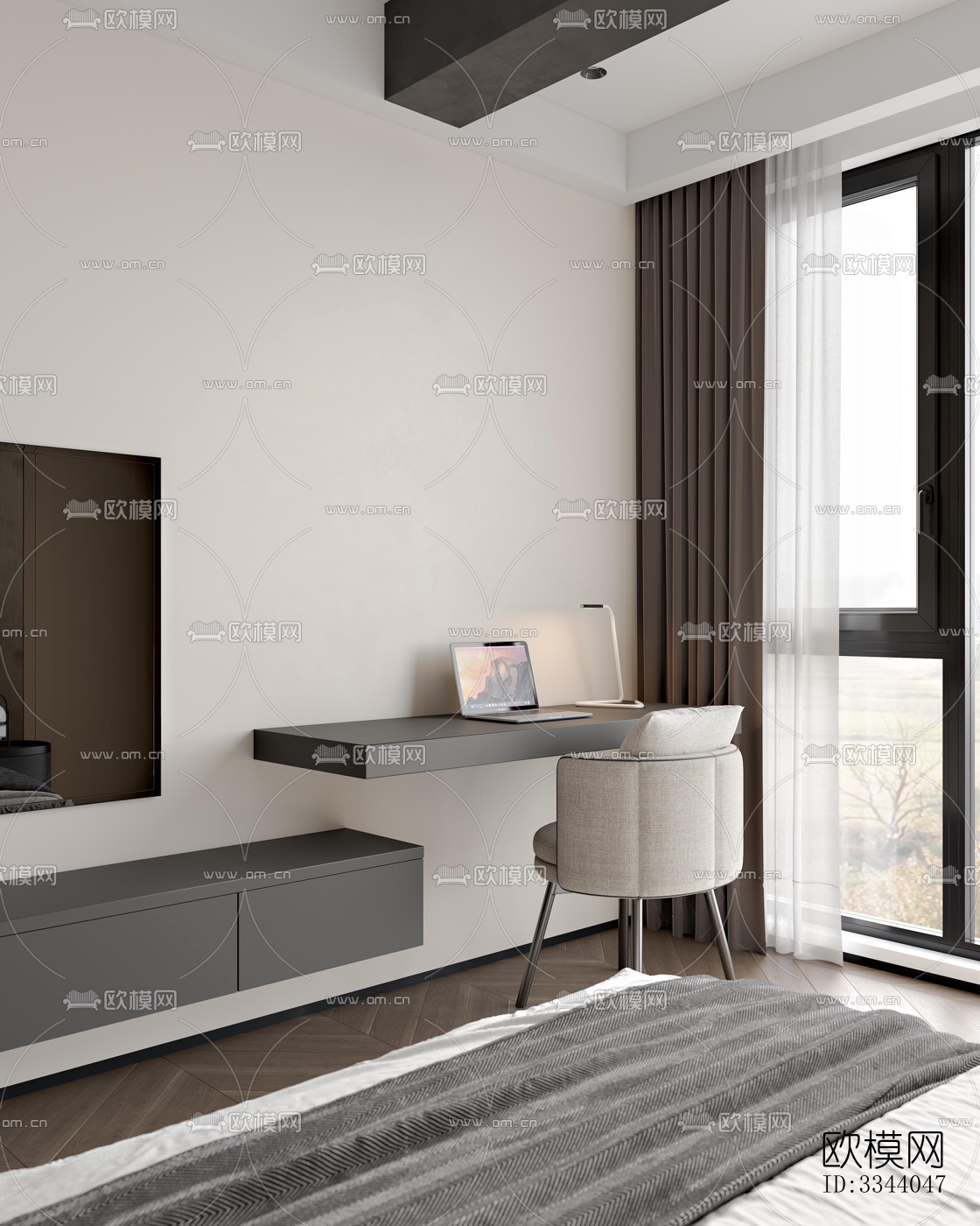 现代别墅效果图下载（渲染图8）