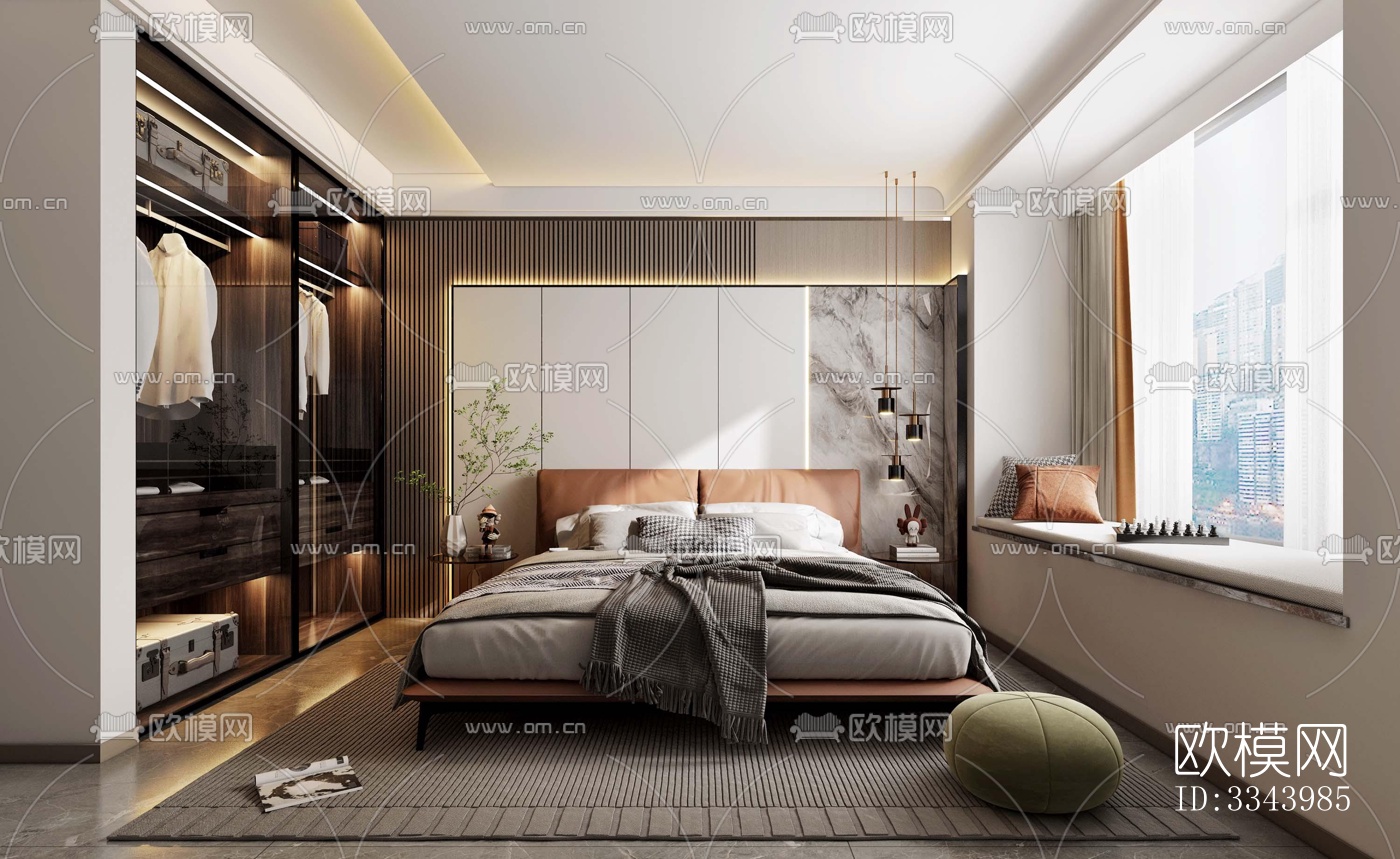 现代别墅效果图下载（渲染图14）