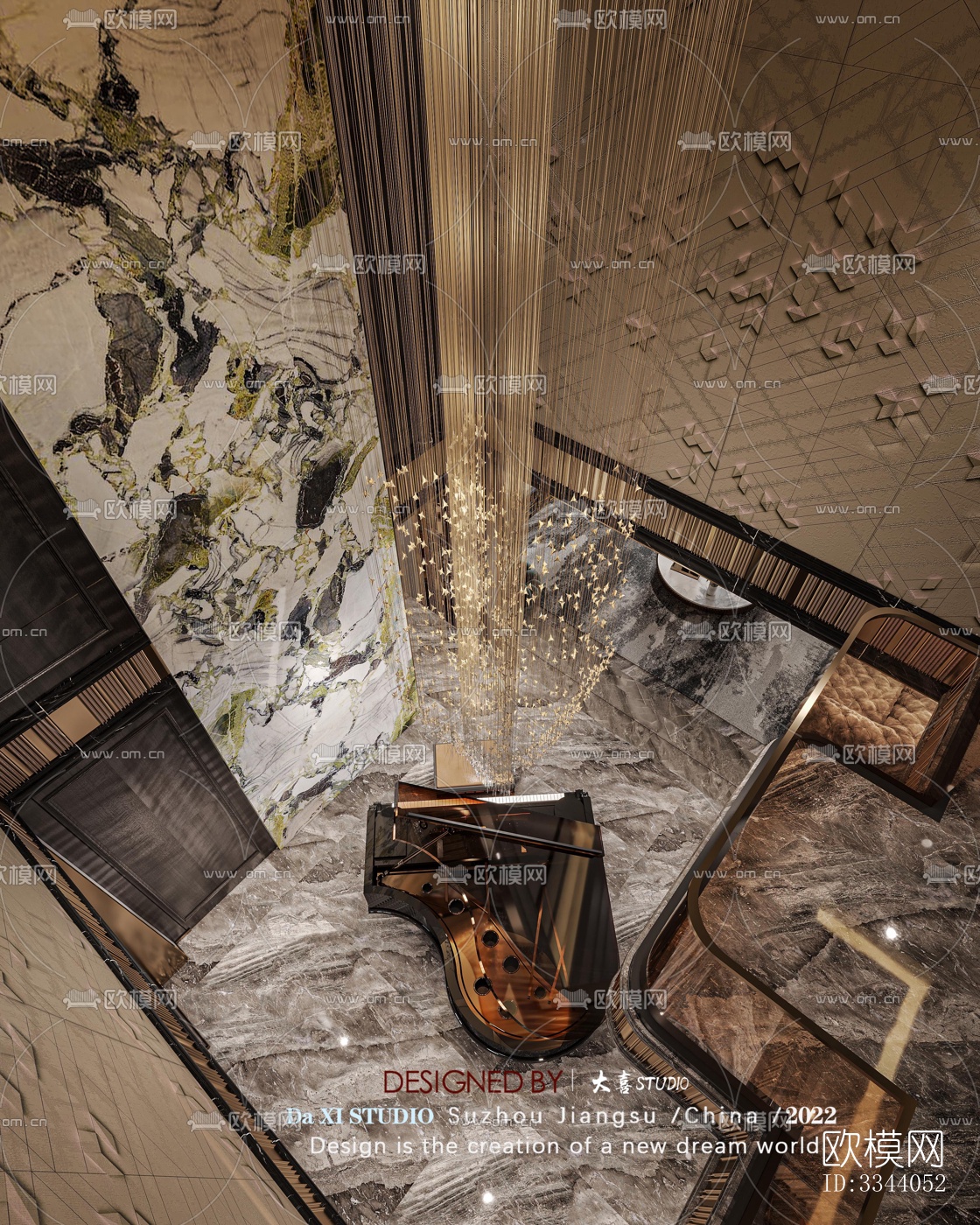 现代别墅效果图下载（渲染图6）