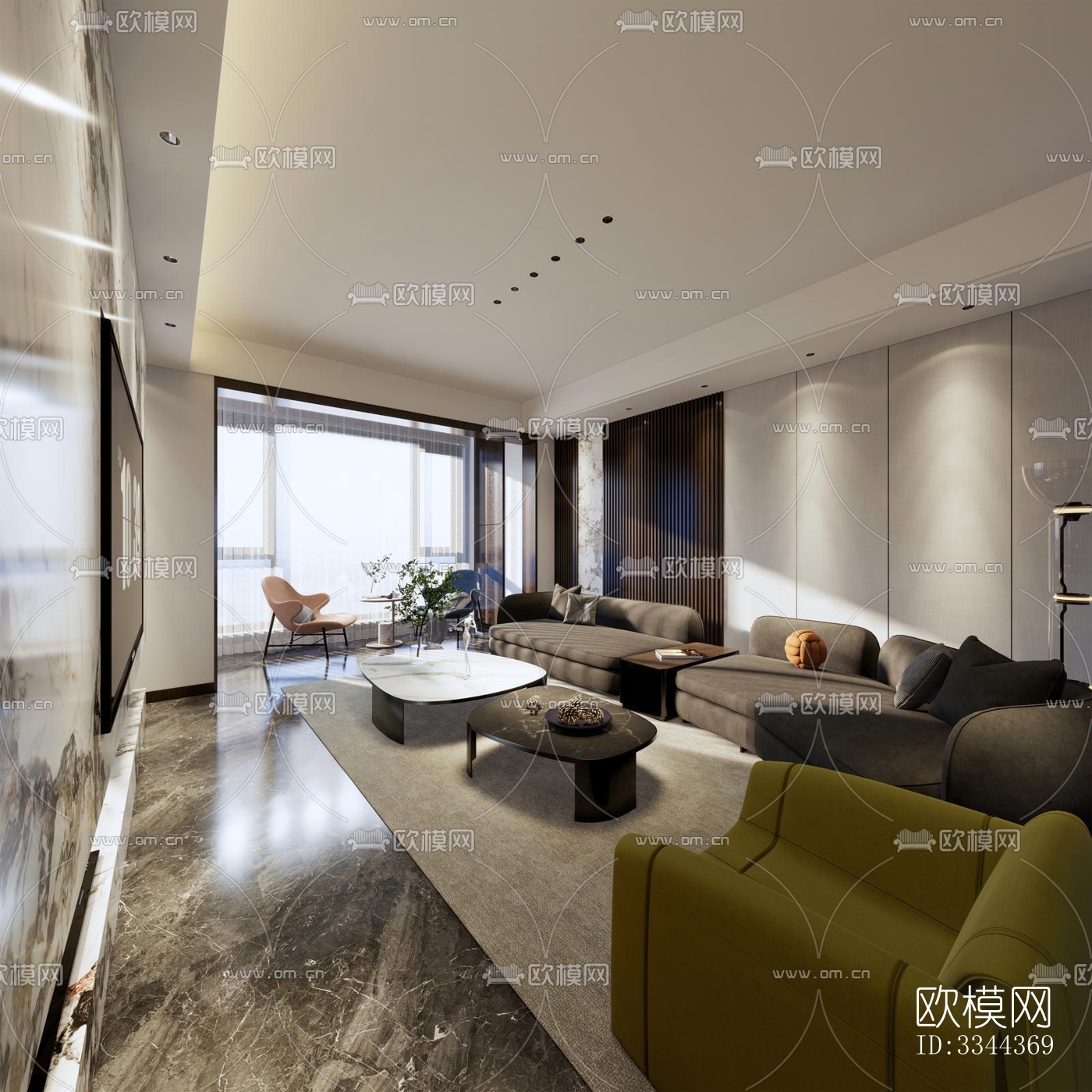 现代别墅效果图下载（渲染图5）