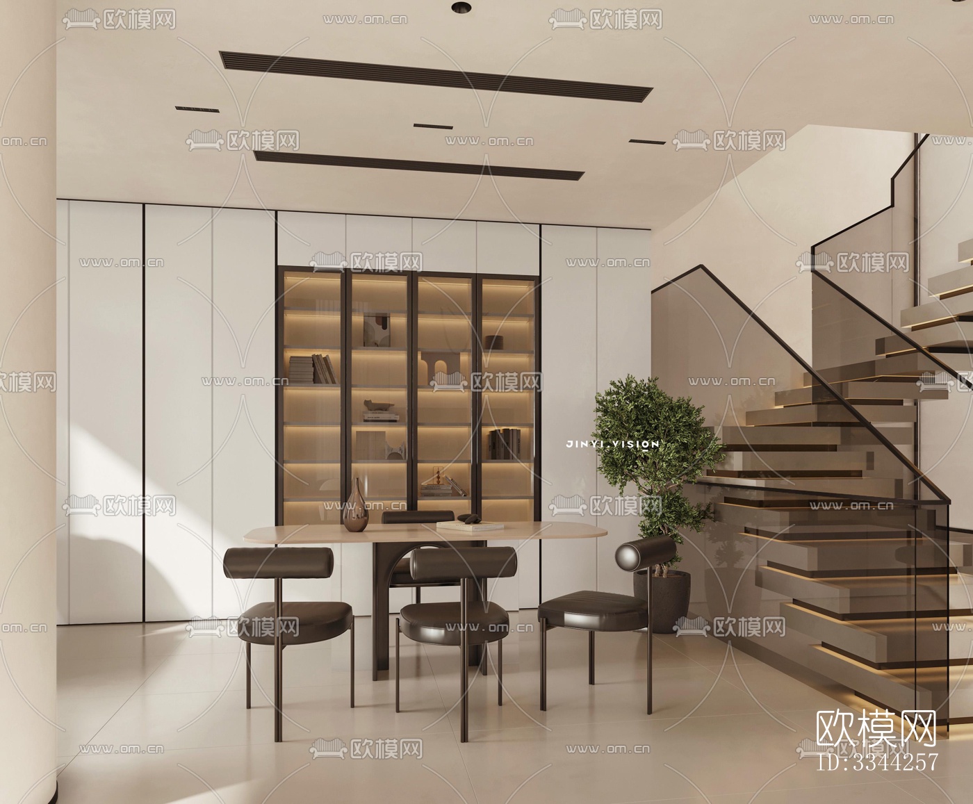 现代别墅效果图下载（渲染图10）