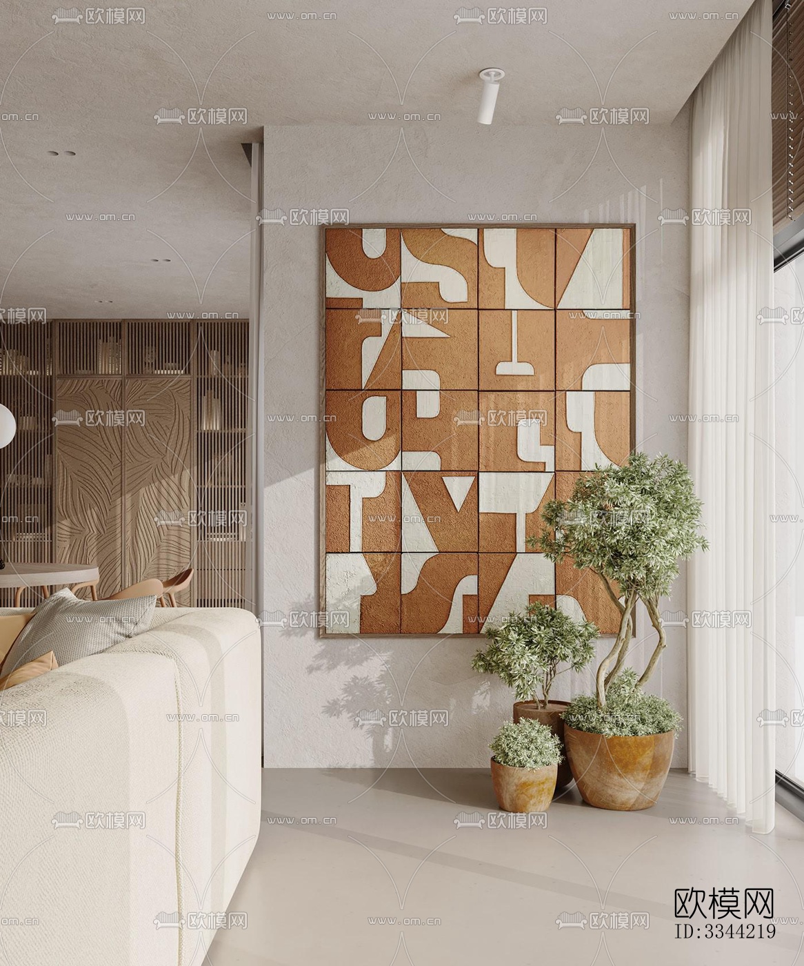 现代别墅效果图下载（渲染图4）