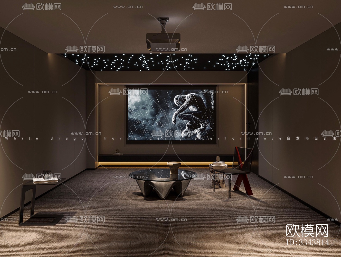 现代别墅效果图下载（渲染图9）