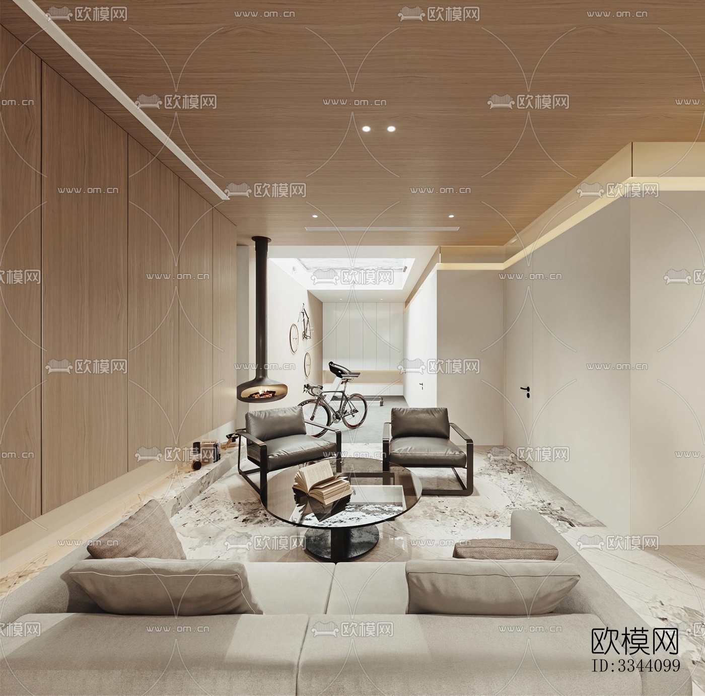 现代别墅效果图下载（渲染图9）