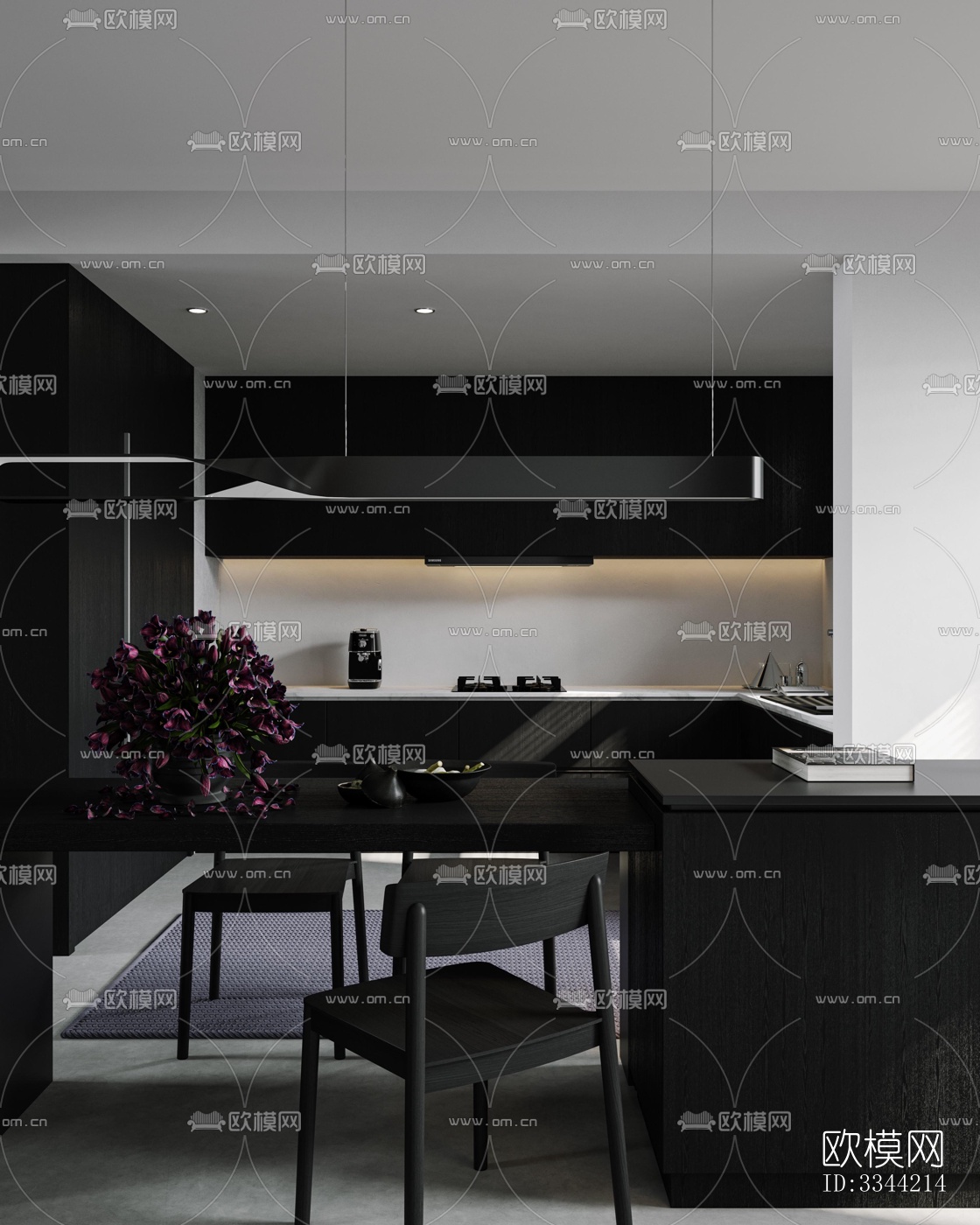 现代别墅效果图下载（渲染图4）